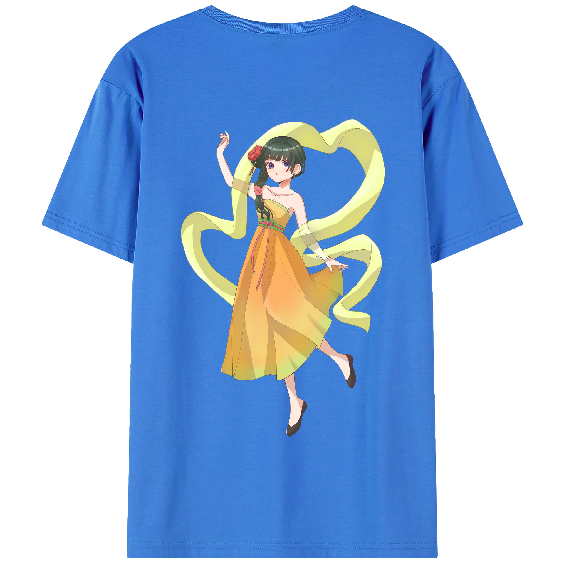 （画像用） 薬屋のひとりごと The Apothecary Diaries 綿100％半袖Tシャツ（背面プリント）