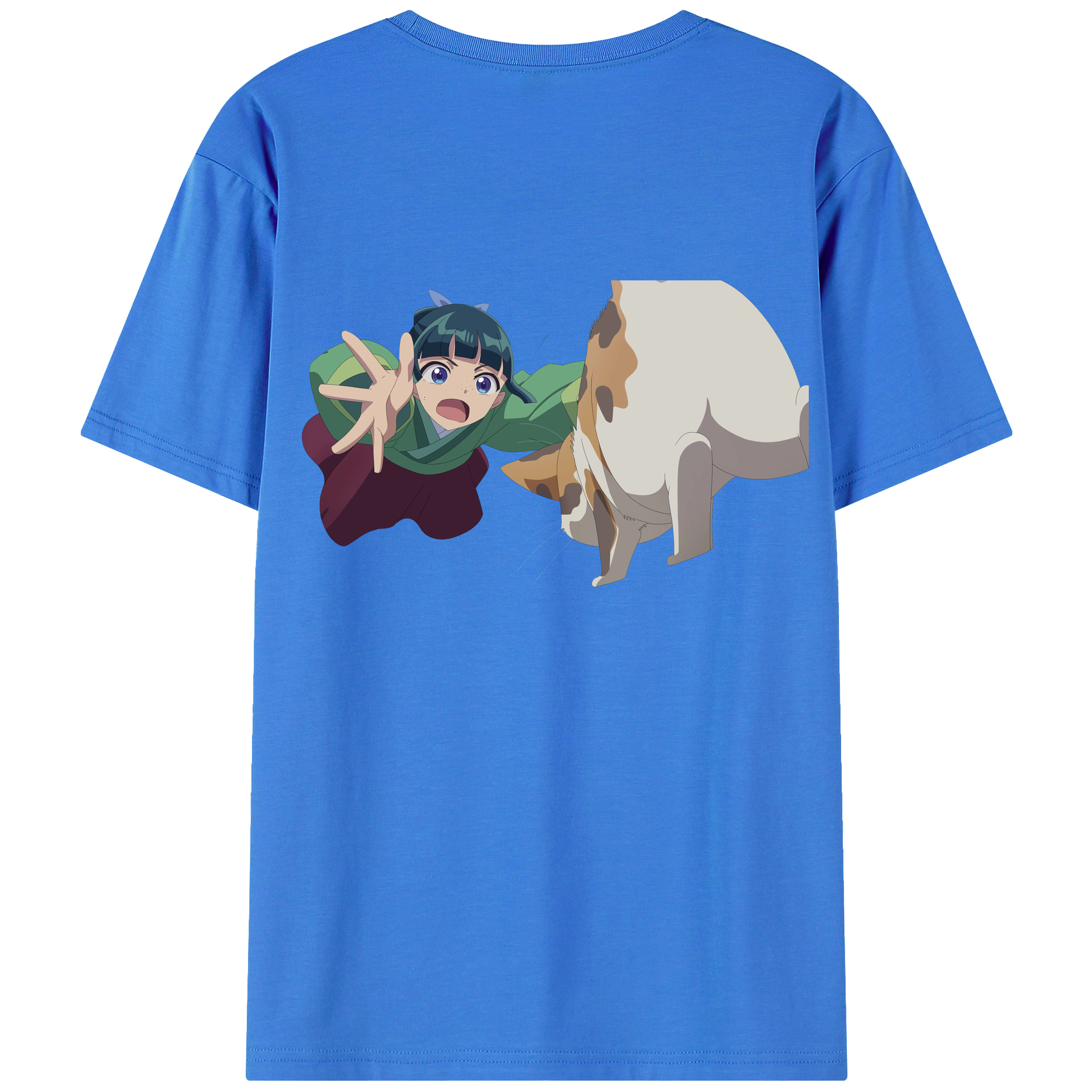 （画像用） 薬屋のひとりごと The Apothecary Diaries 綿100％半袖Tシャツ（背面プリント）