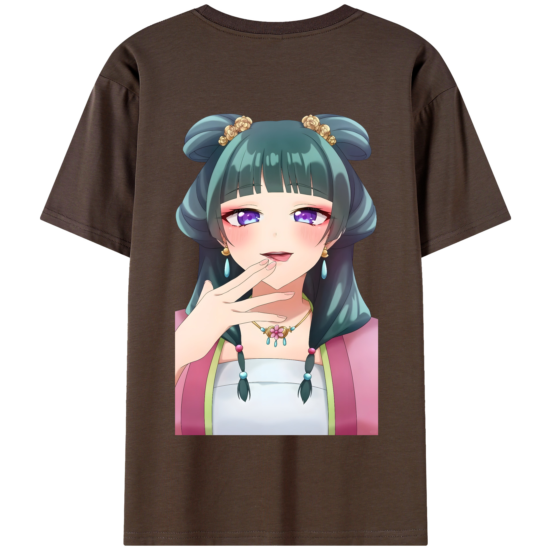 （画像用） 薬屋のひとりごと The Apothecary Diaries 綿100％半袖Tシャツ（背面プリント）