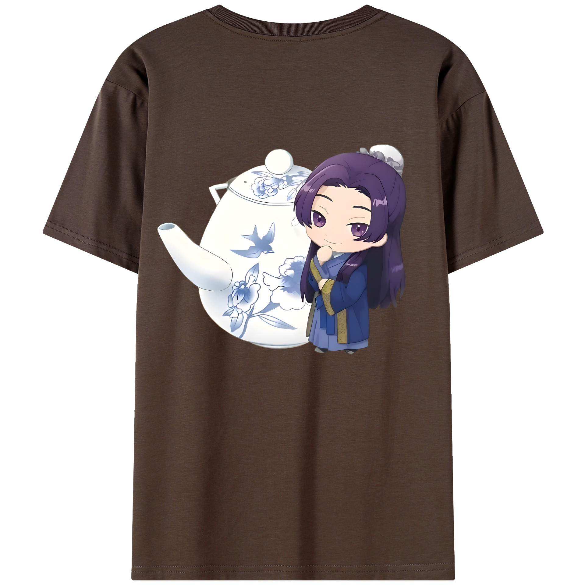 （画像用） 薬屋のひとりごと The Apothecary Diaries 綿100％半袖Tシャツ（背面プリント）