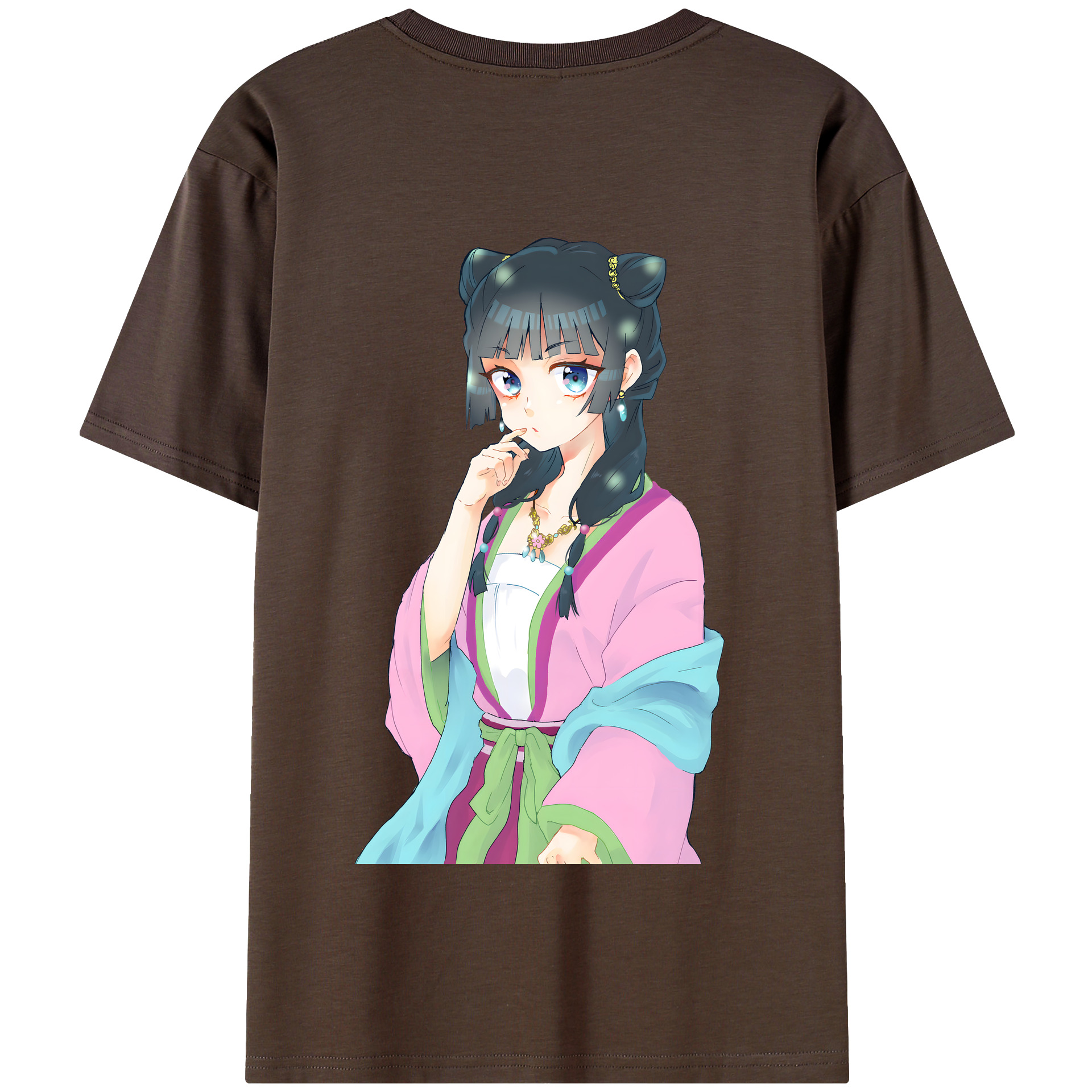 （画像用） 薬屋のひとりごと The Apothecary Diaries 綿100％半袖Tシャツ（背面プリント）