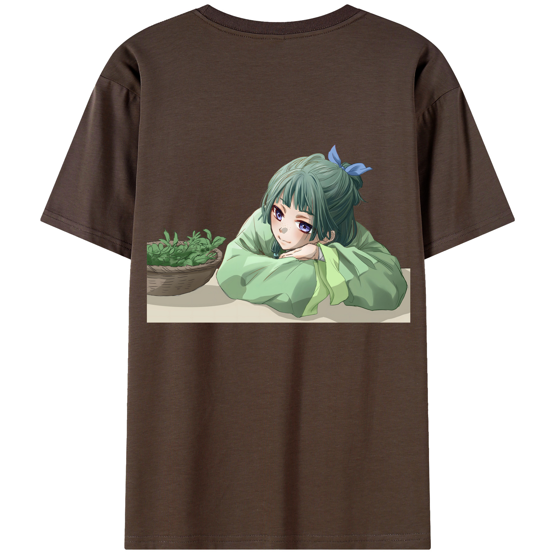 （画像用） 薬屋のひとりごと The Apothecary Diaries 綿100％半袖Tシャツ（背面プリント）