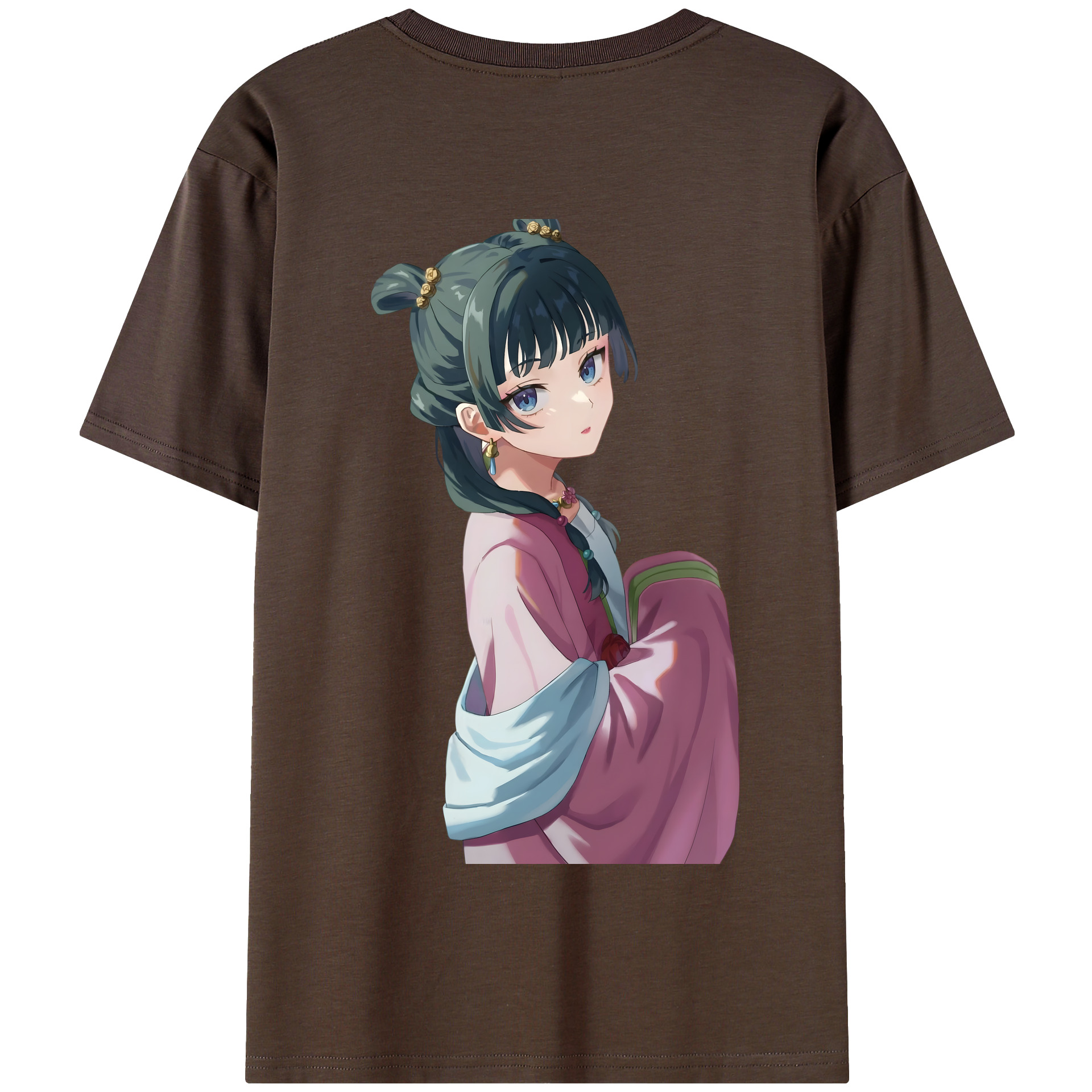 （画像用） 薬屋のひとりごと The Apothecary Diaries 綿100％半袖Tシャツ（背面プリント）