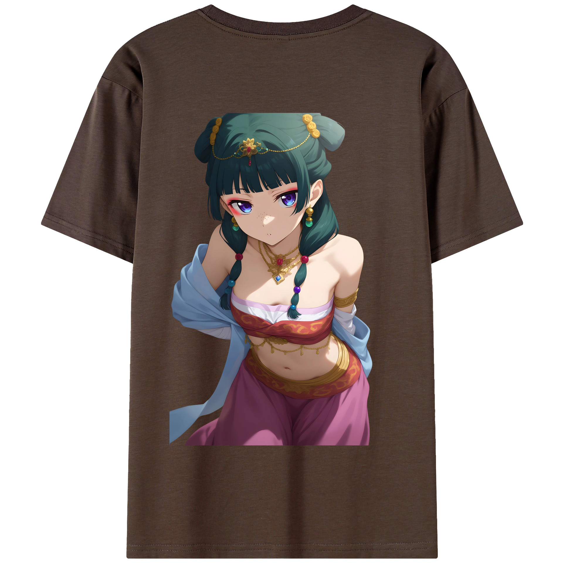（画像用） 薬屋のひとりごと The Apothecary Diaries 綿100％半袖Tシャツ（背面プリント）