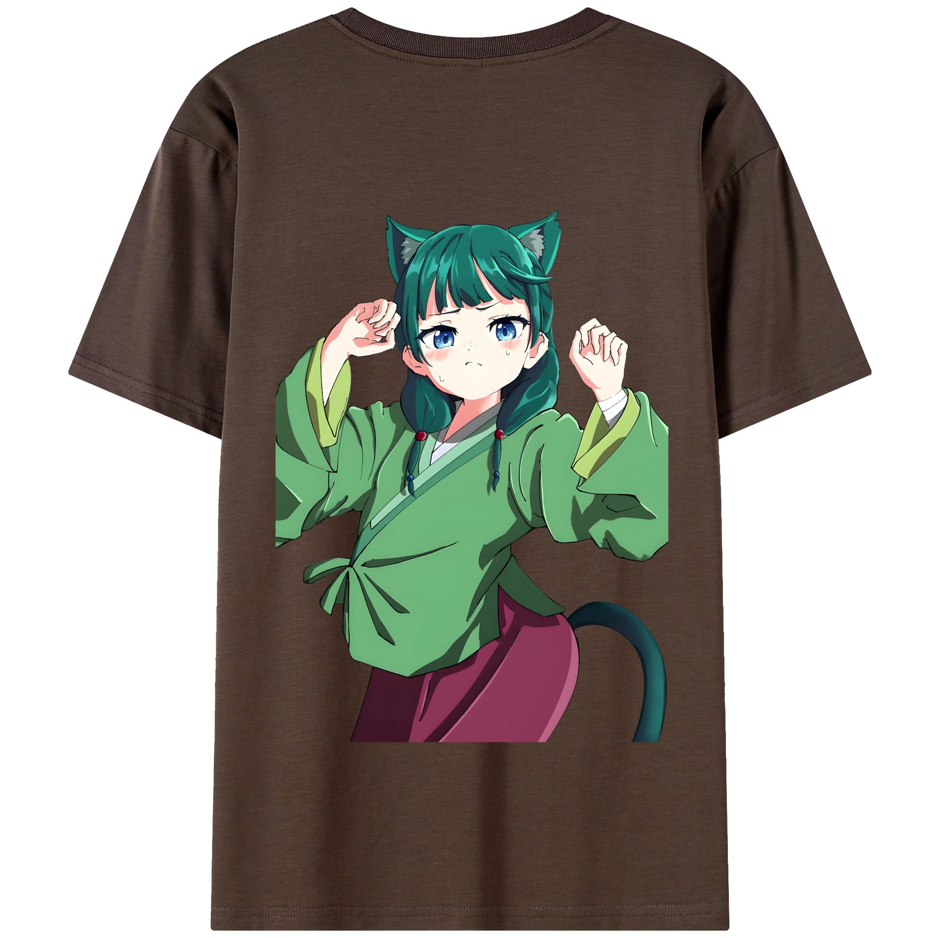 （画像用） 薬屋のひとりごと The Apothecary Diaries 綿100％半袖Tシャツ（背面プリント）