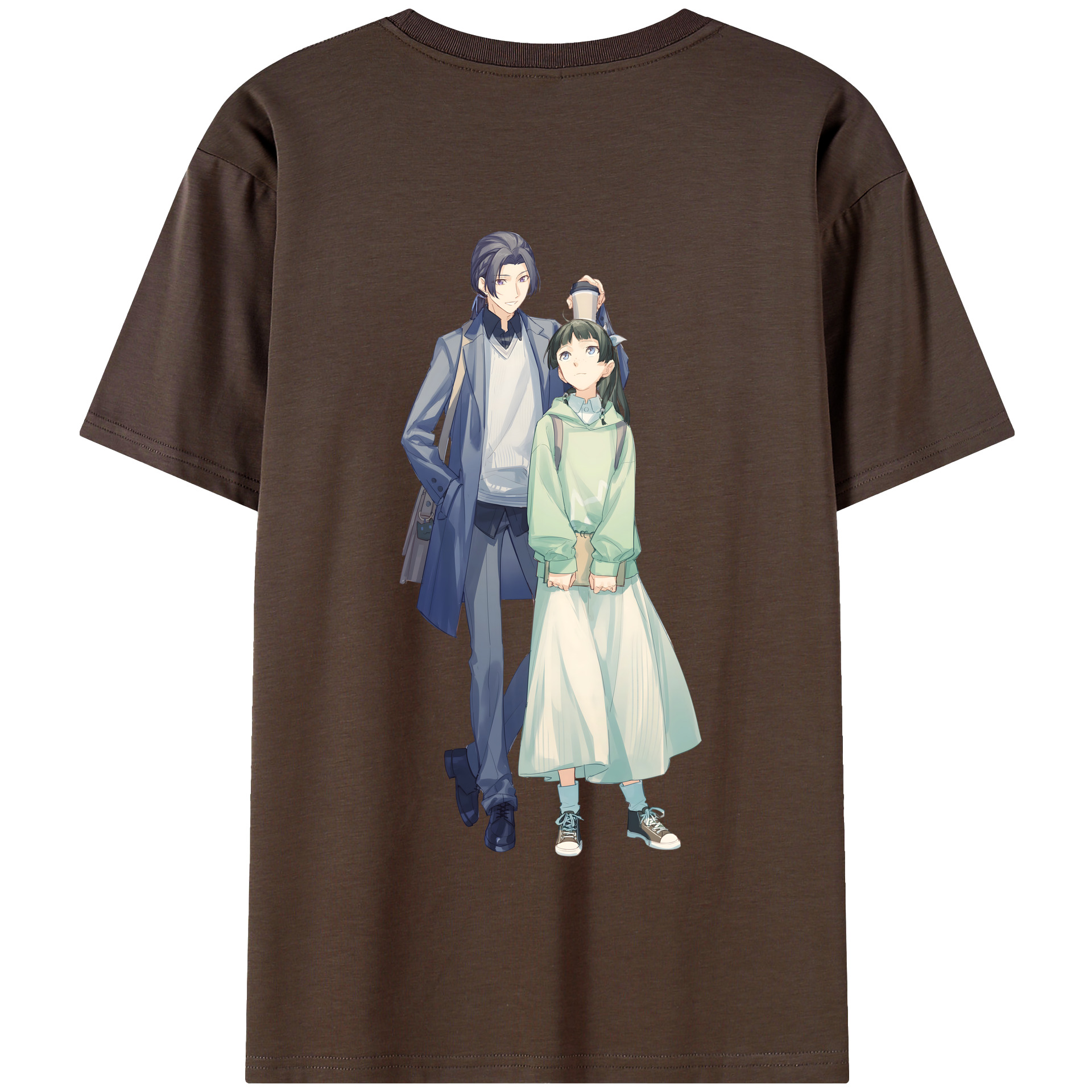 （画像用） 薬屋のひとりごと The Apothecary Diaries 綿100％半袖Tシャツ（背面プリント）