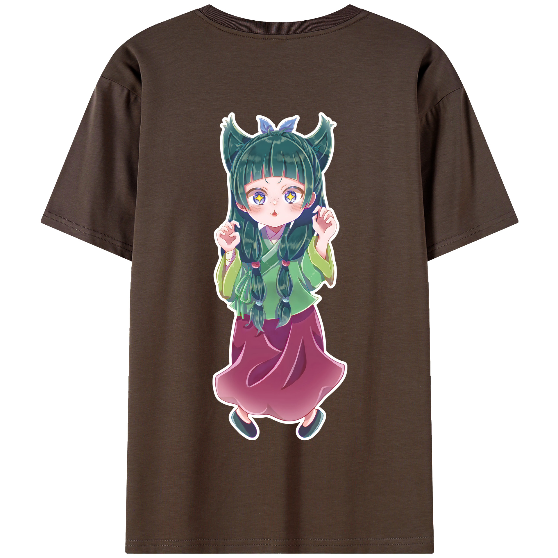 （画像用） 薬屋のひとりごと The Apothecary Diaries 綿100％半袖Tシャツ（背面プリント）