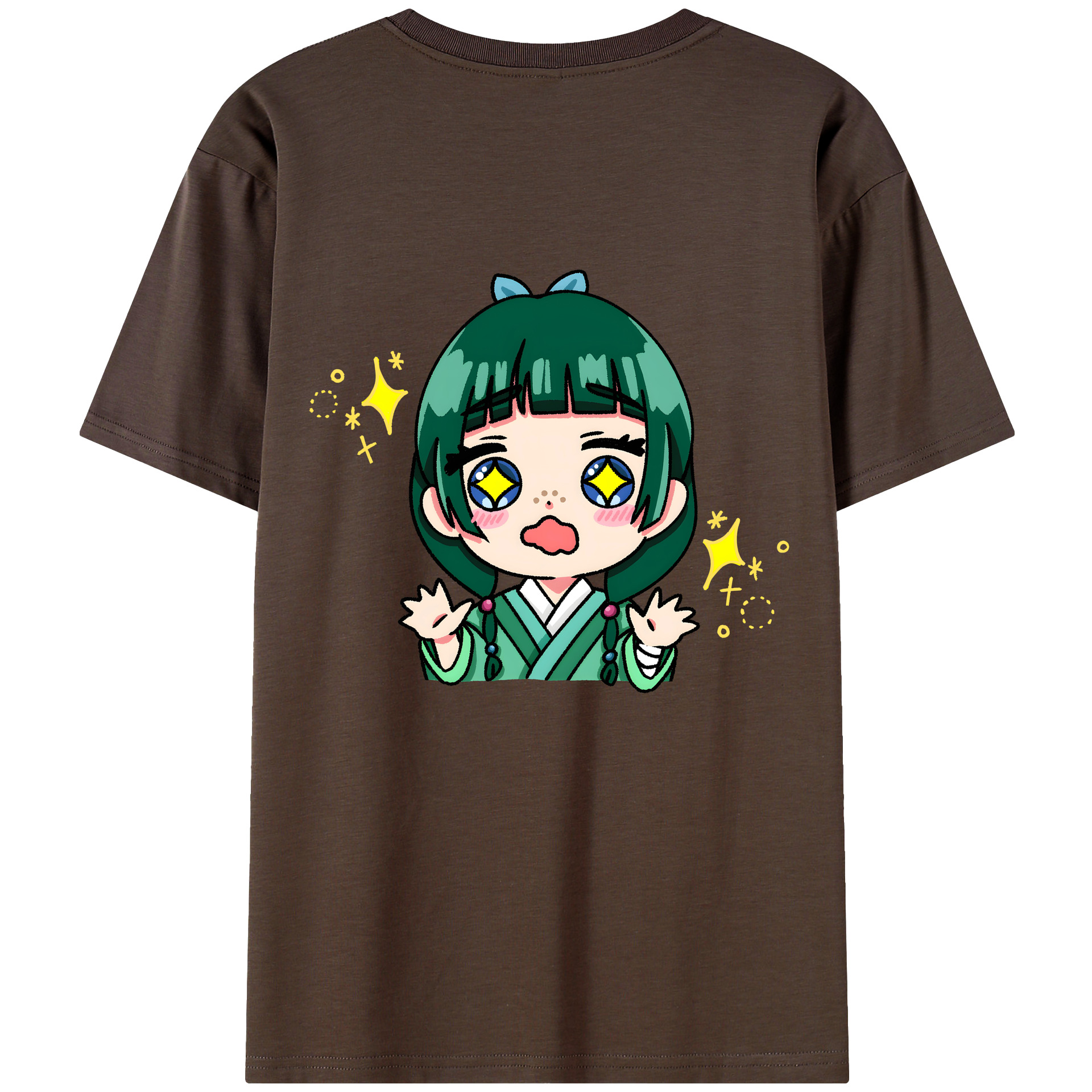（画像用） 薬屋のひとりごと The Apothecary Diaries 綿100％半袖Tシャツ（背面プリント）