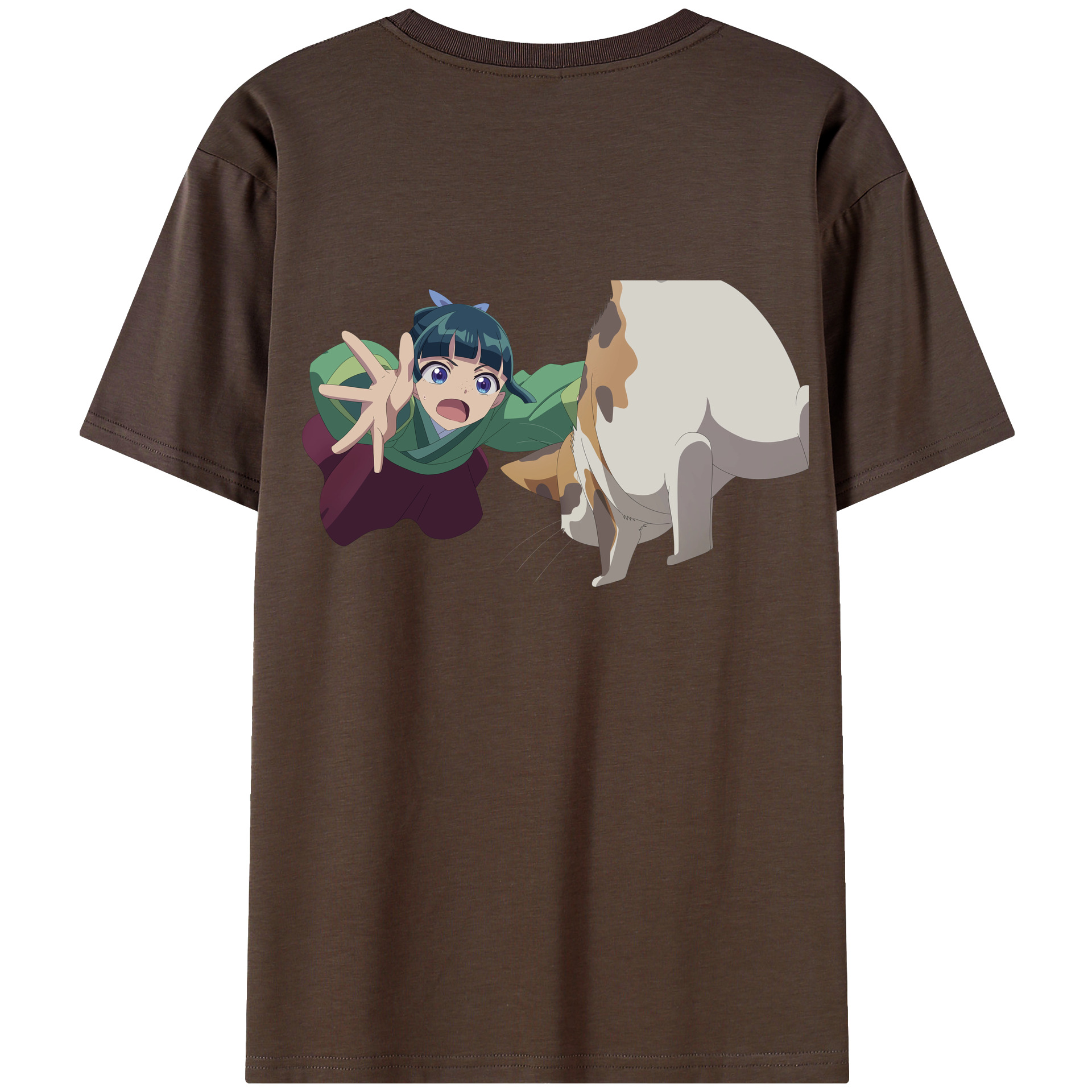 （画像用） 薬屋のひとりごと The Apothecary Diaries 綿100％半袖Tシャツ（背面プリント）