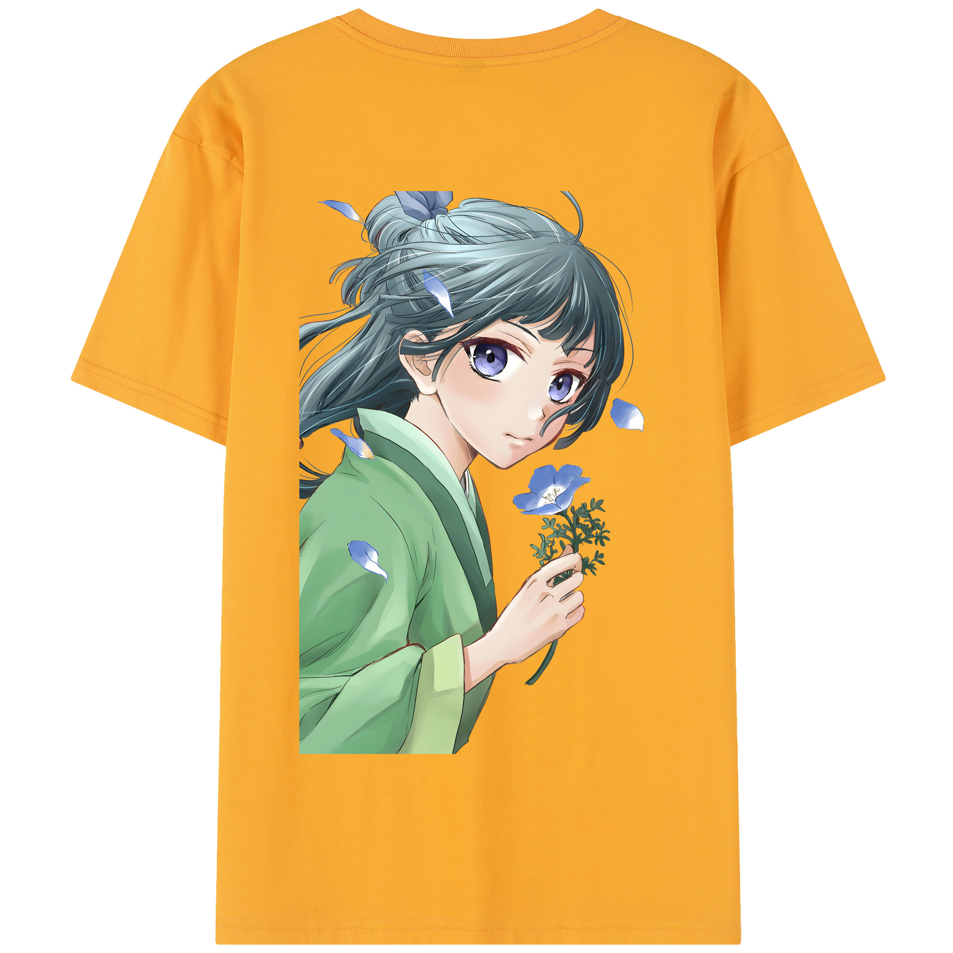 （画像用） 薬屋のひとりごと The Apothecary Diaries 綿100％半袖Tシャツ（背面プリント）