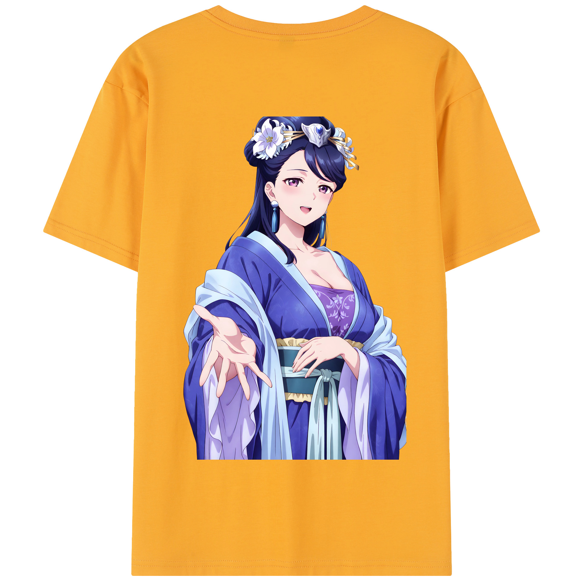 （画像用） 薬屋のひとりごと The Apothecary Diaries 綿100％半袖Tシャツ（背面プリント）