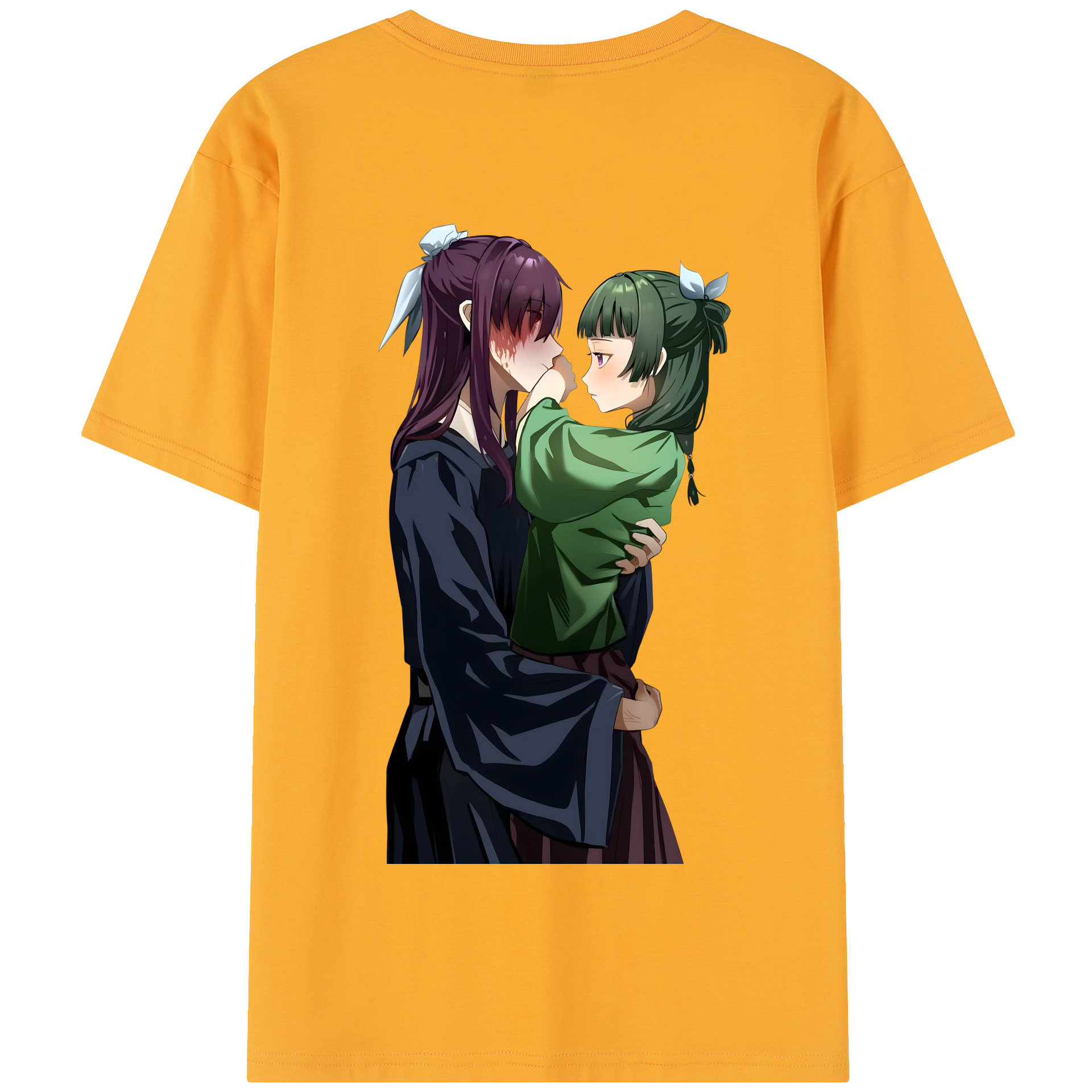 （画像用） 薬屋のひとりごと The Apothecary Diaries 綿100％半袖Tシャツ（背面プリント）