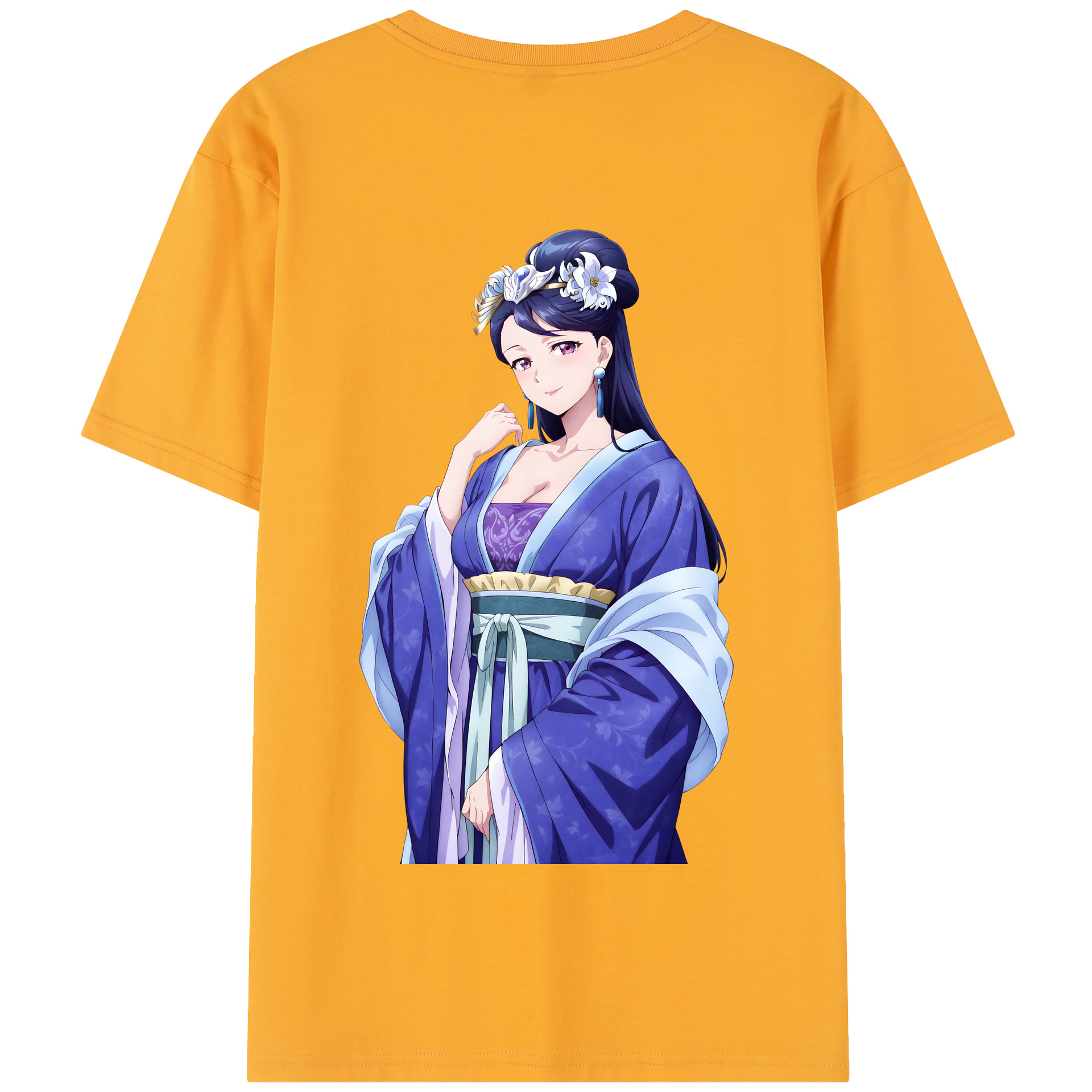 （画像用） 薬屋のひとりごと The Apothecary Diaries 綿100％半袖Tシャツ（背面プリント）