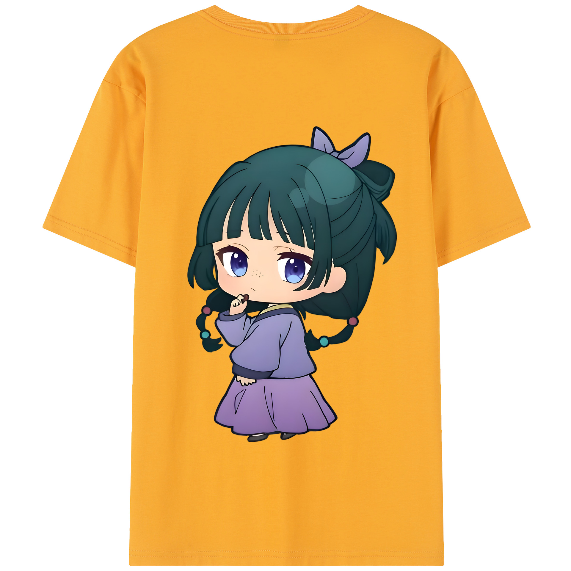 （画像用） 薬屋のひとりごと The Apothecary Diaries 綿100％半袖Tシャツ（背面プリント）