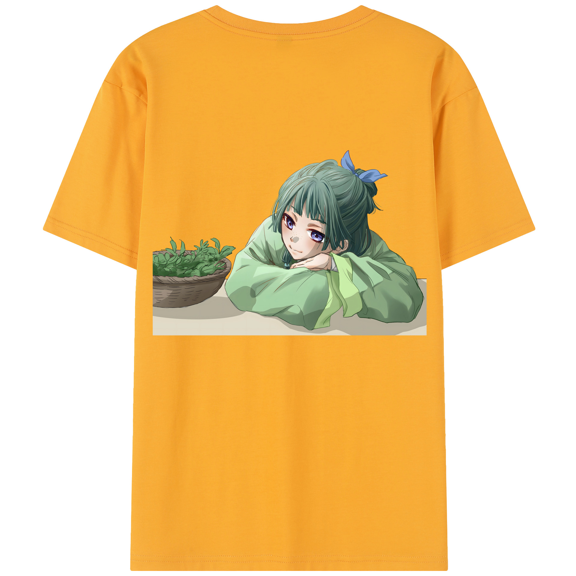 （画像用） 薬屋のひとりごと The Apothecary Diaries 綿100％半袖Tシャツ（背面プリント）