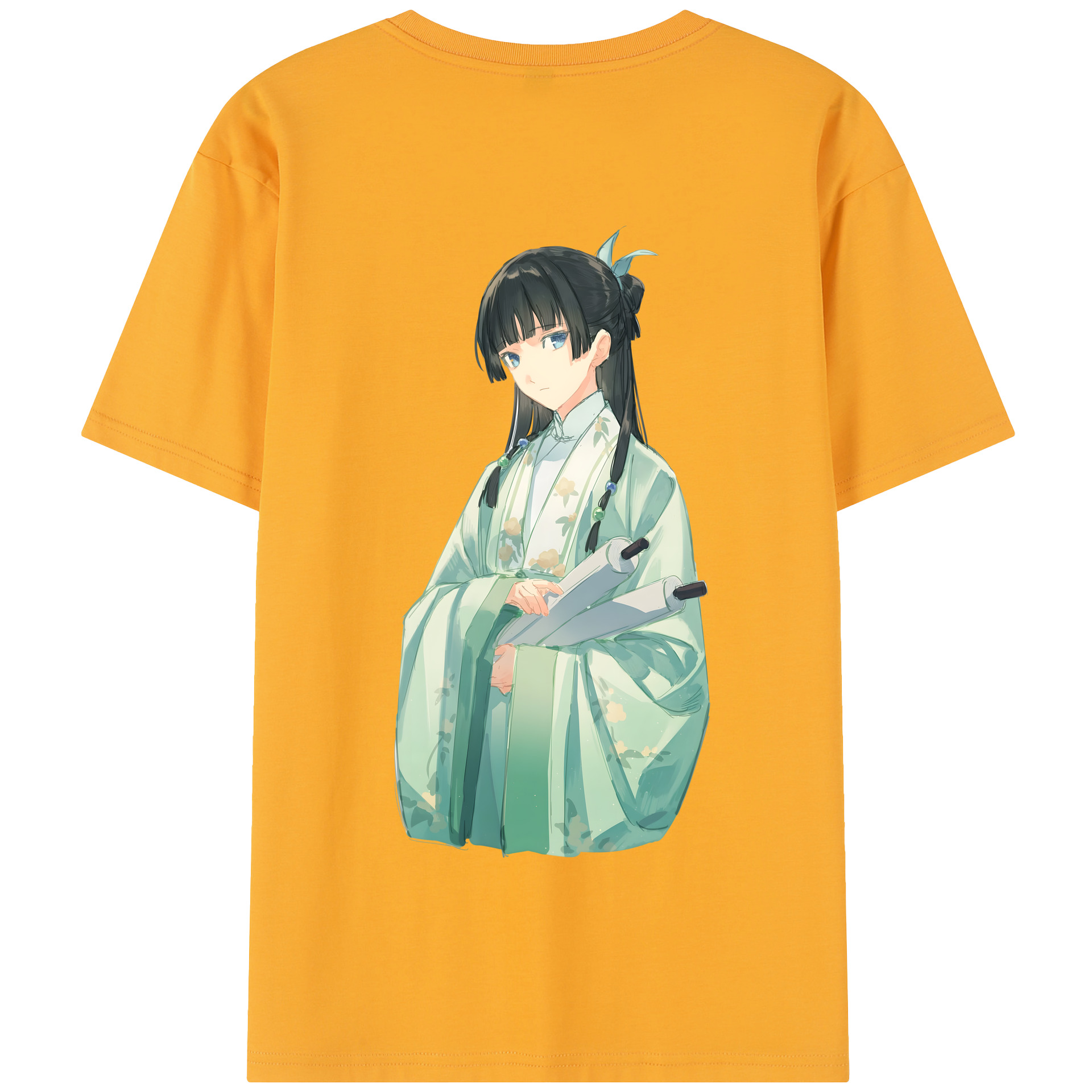 （画像用） 薬屋のひとりごと The Apothecary Diaries 綿100％半袖Tシャツ（背面プリント）