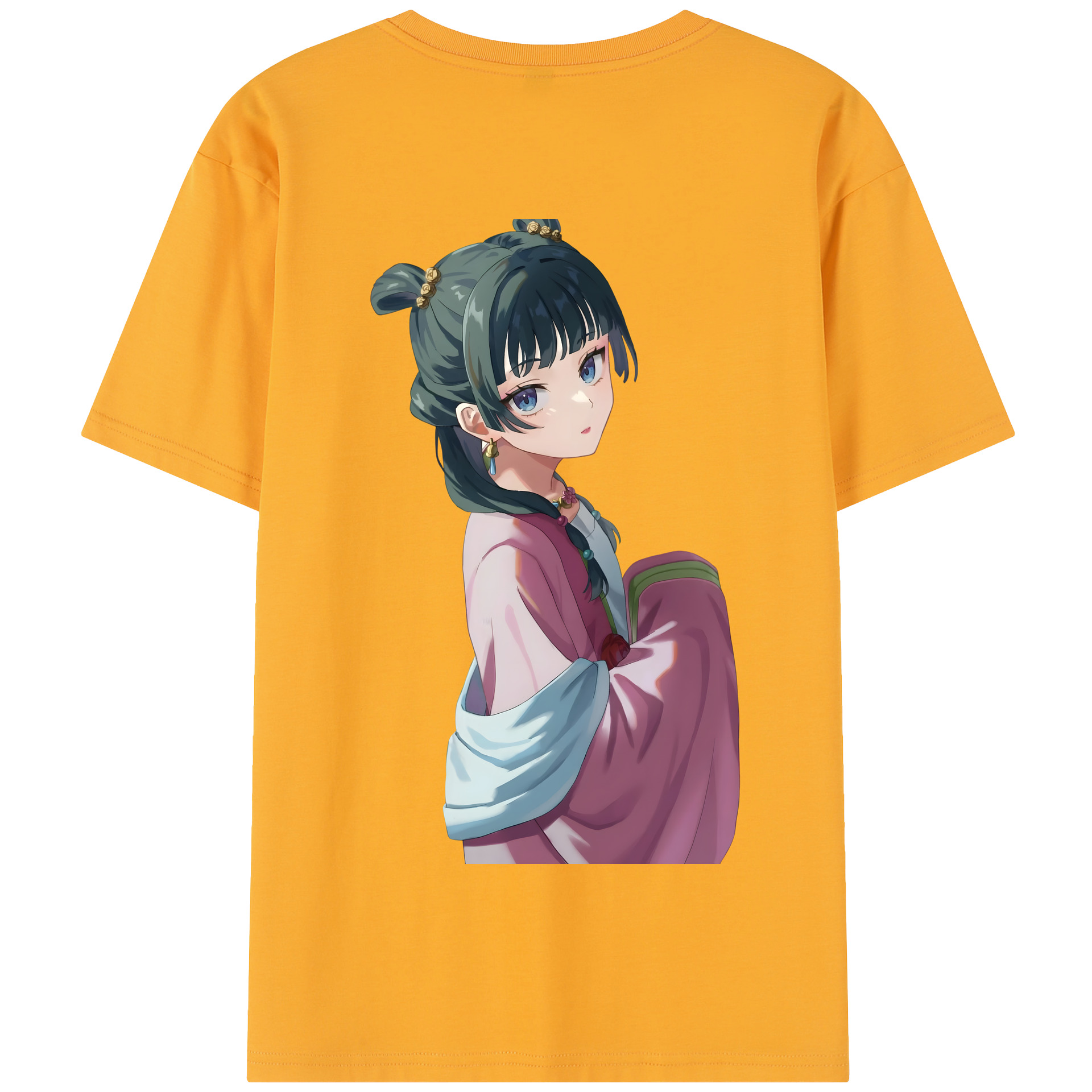 （画像用） 薬屋のひとりごと The Apothecary Diaries 綿100％半袖Tシャツ（背面プリント）