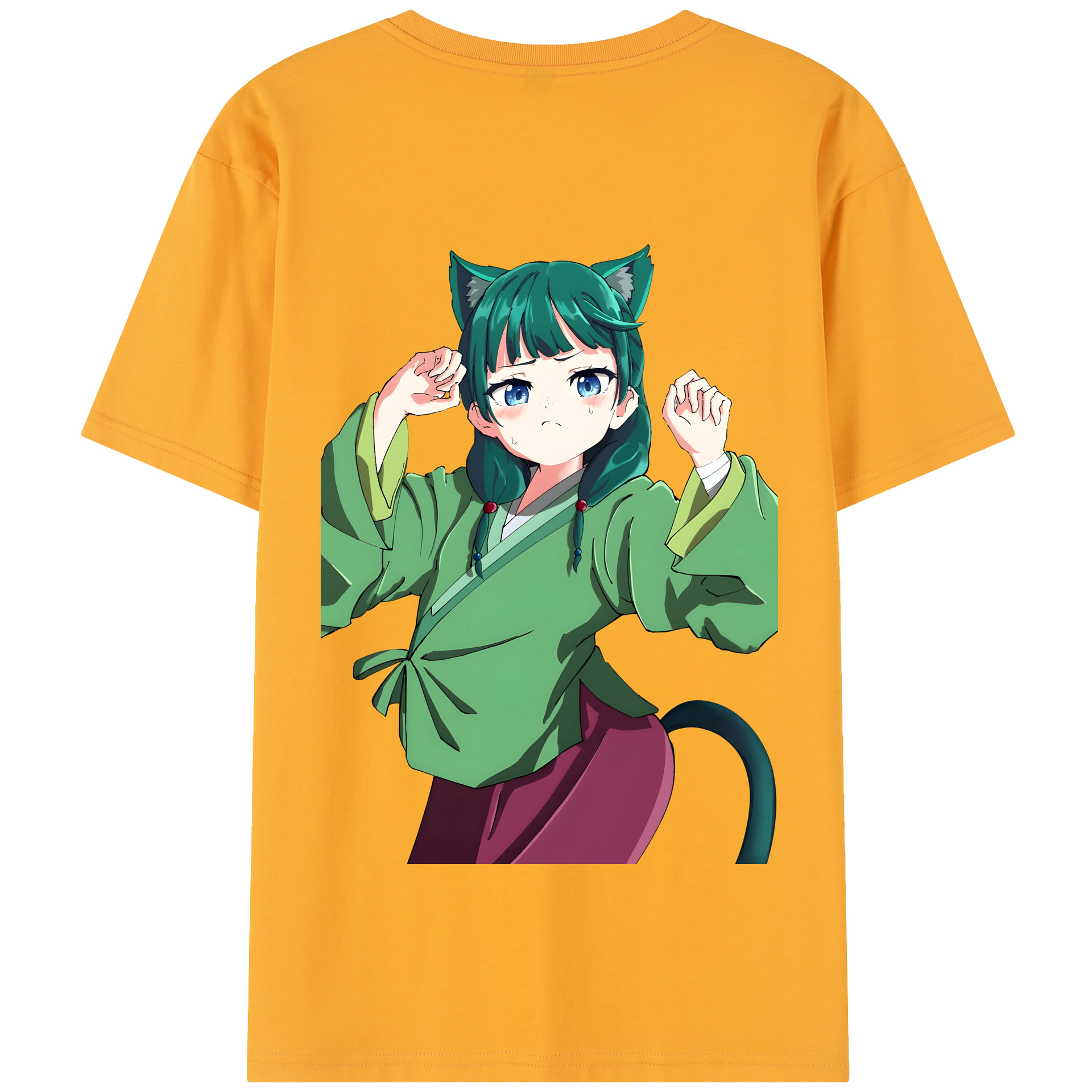 （画像用） 薬屋のひとりごと The Apothecary Diaries 綿100％半袖Tシャツ（背面プリント）