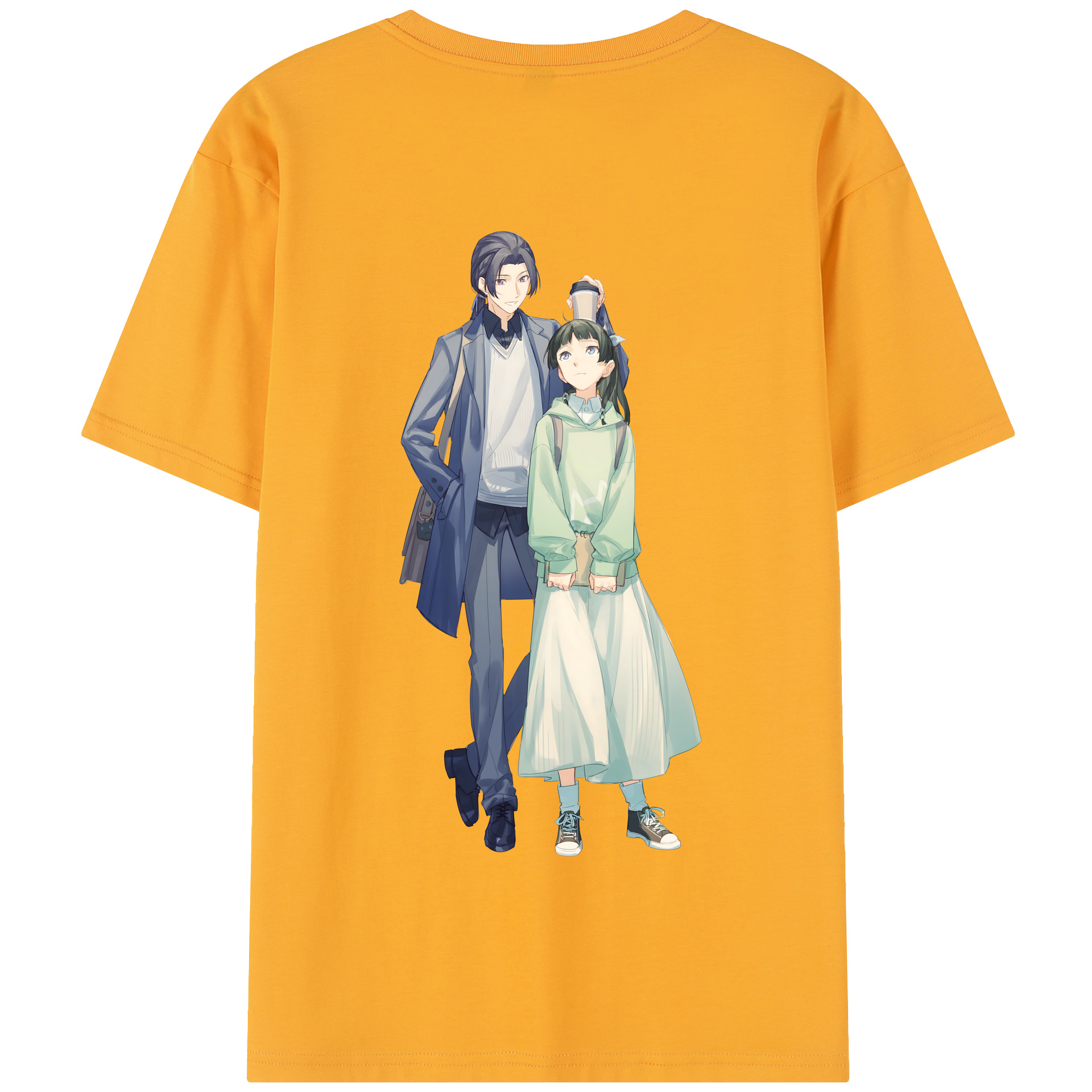 （画像用） 薬屋のひとりごと The Apothecary Diaries 綿100％半袖Tシャツ（背面プリント）