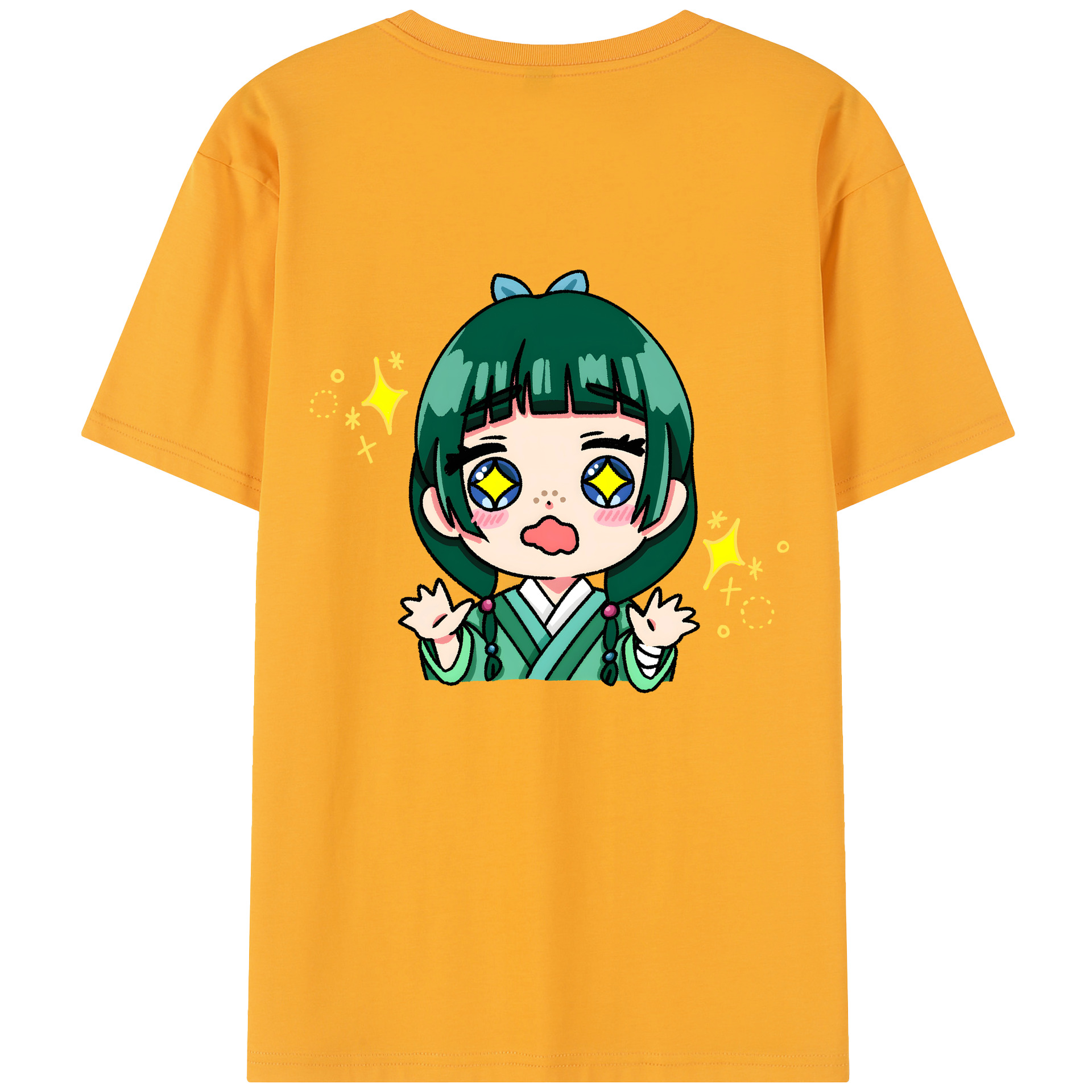 （画像用） 薬屋のひとりごと The Apothecary Diaries 綿100％半袖Tシャツ（背面プリント）