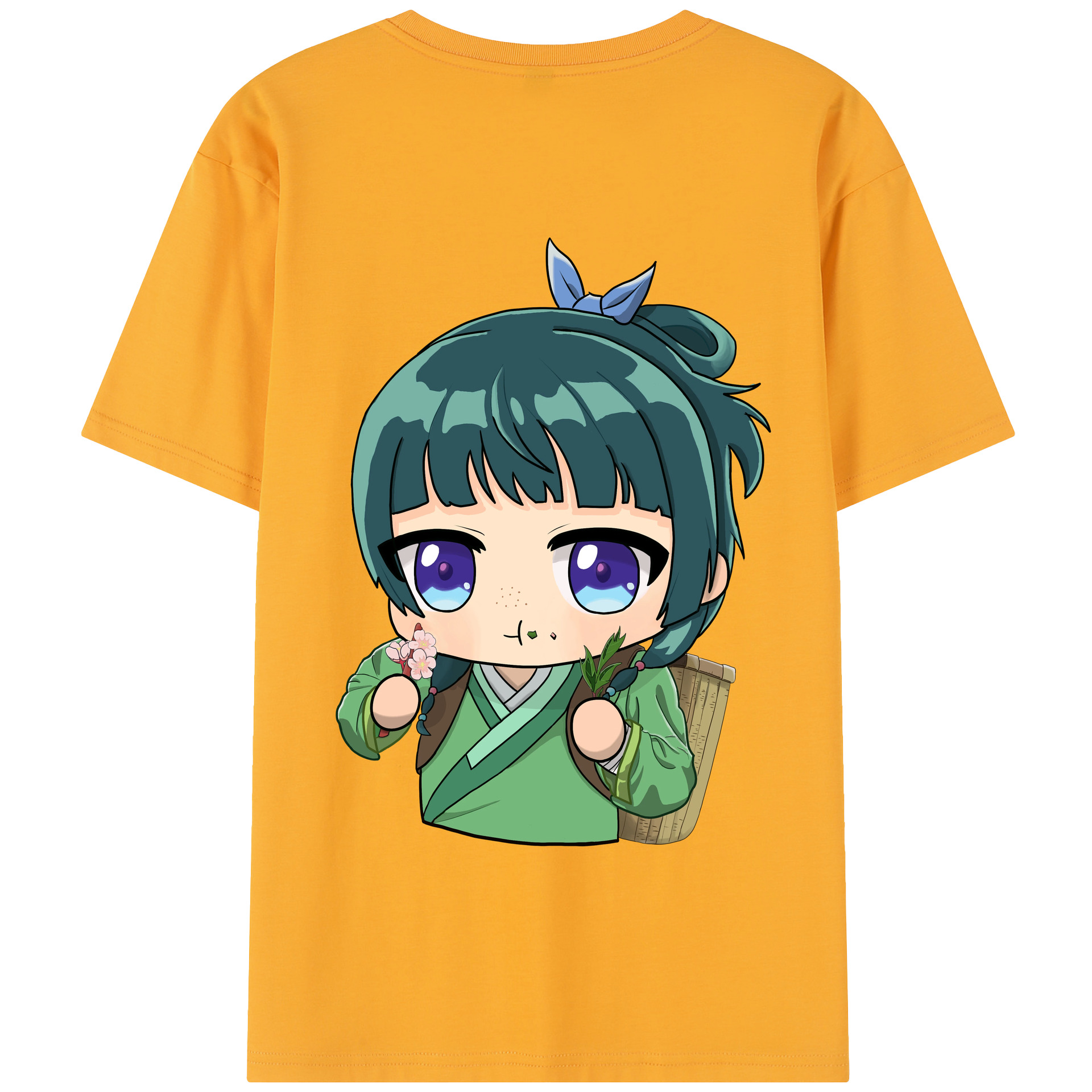 （画像用） 薬屋のひとりごと The Apothecary Diaries 綿100％半袖Tシャツ（背面プリント）