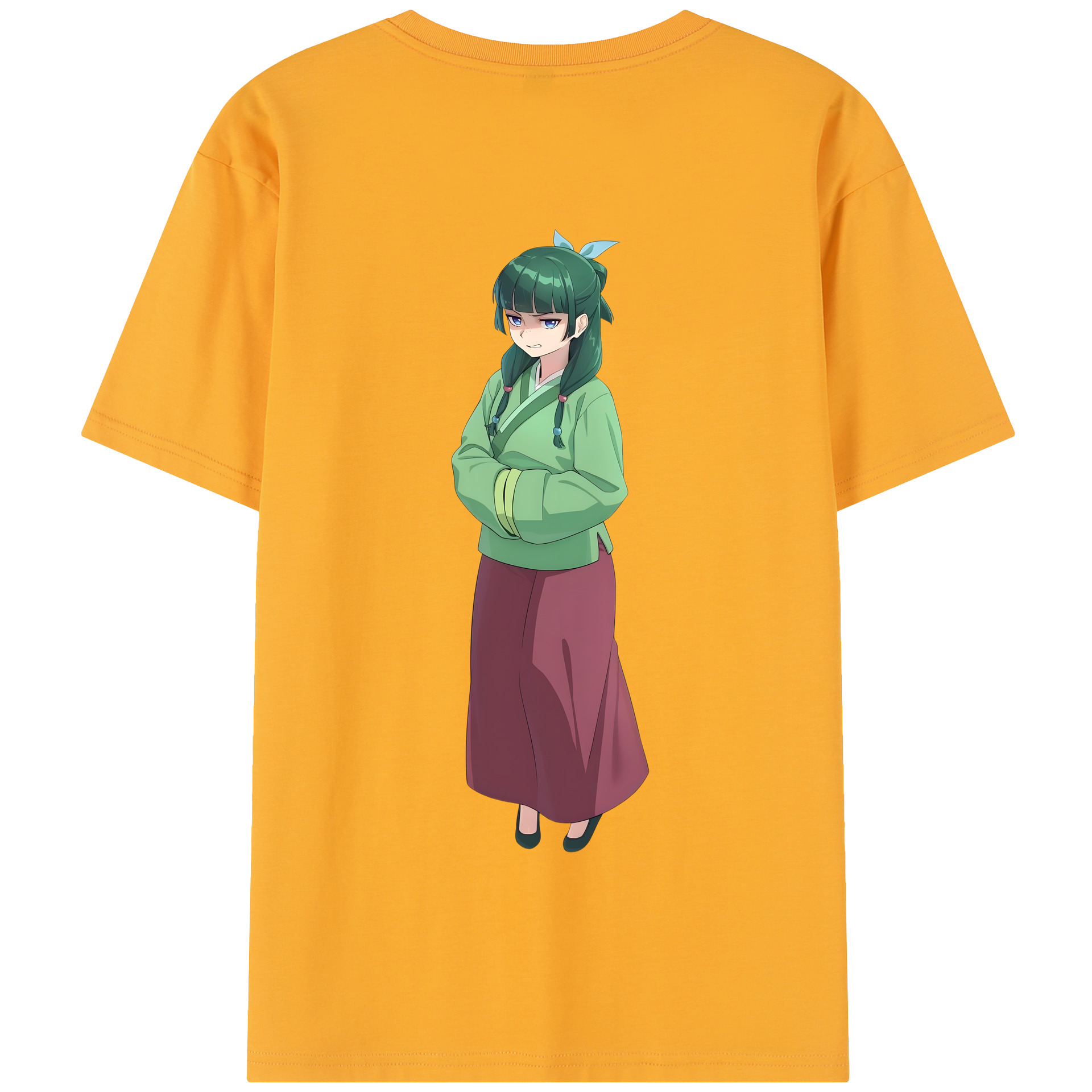 （画像用） 薬屋のひとりごと The Apothecary Diaries 綿100％半袖Tシャツ（背面プリント）
