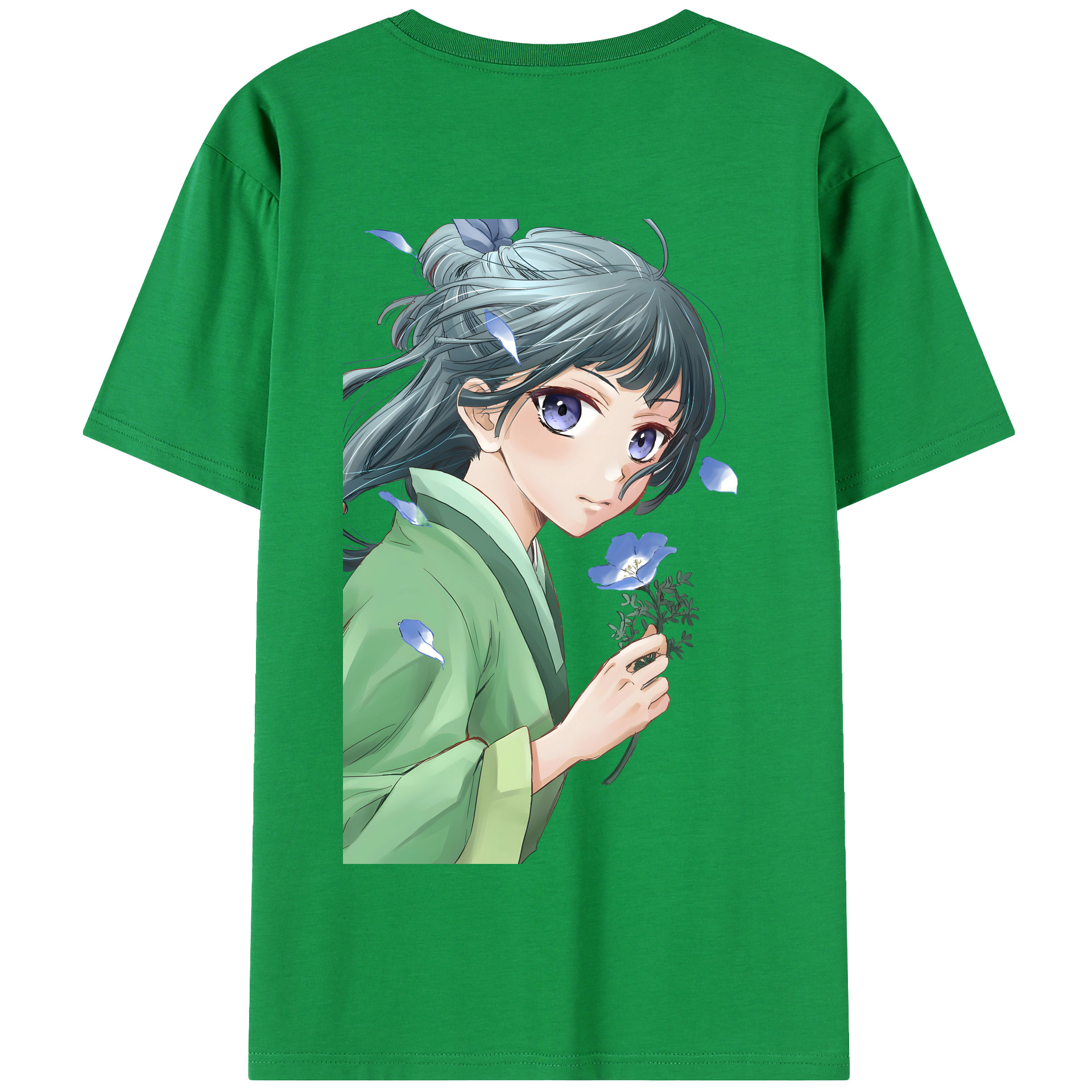 （画像用） 薬屋のひとりごと The Apothecary Diaries 綿100％半袖Tシャツ（背面プリント）