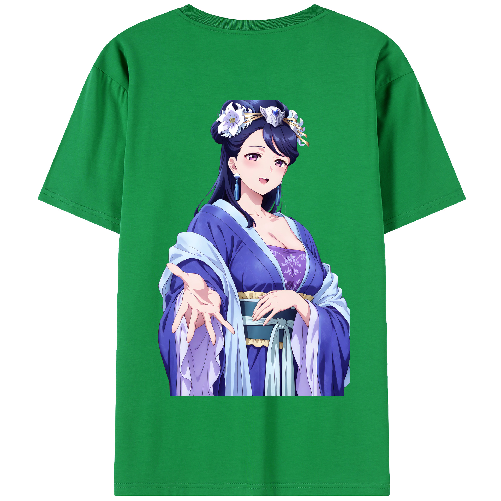 （画像用） 薬屋のひとりごと The Apothecary Diaries 綿100％半袖Tシャツ（背面プリント）