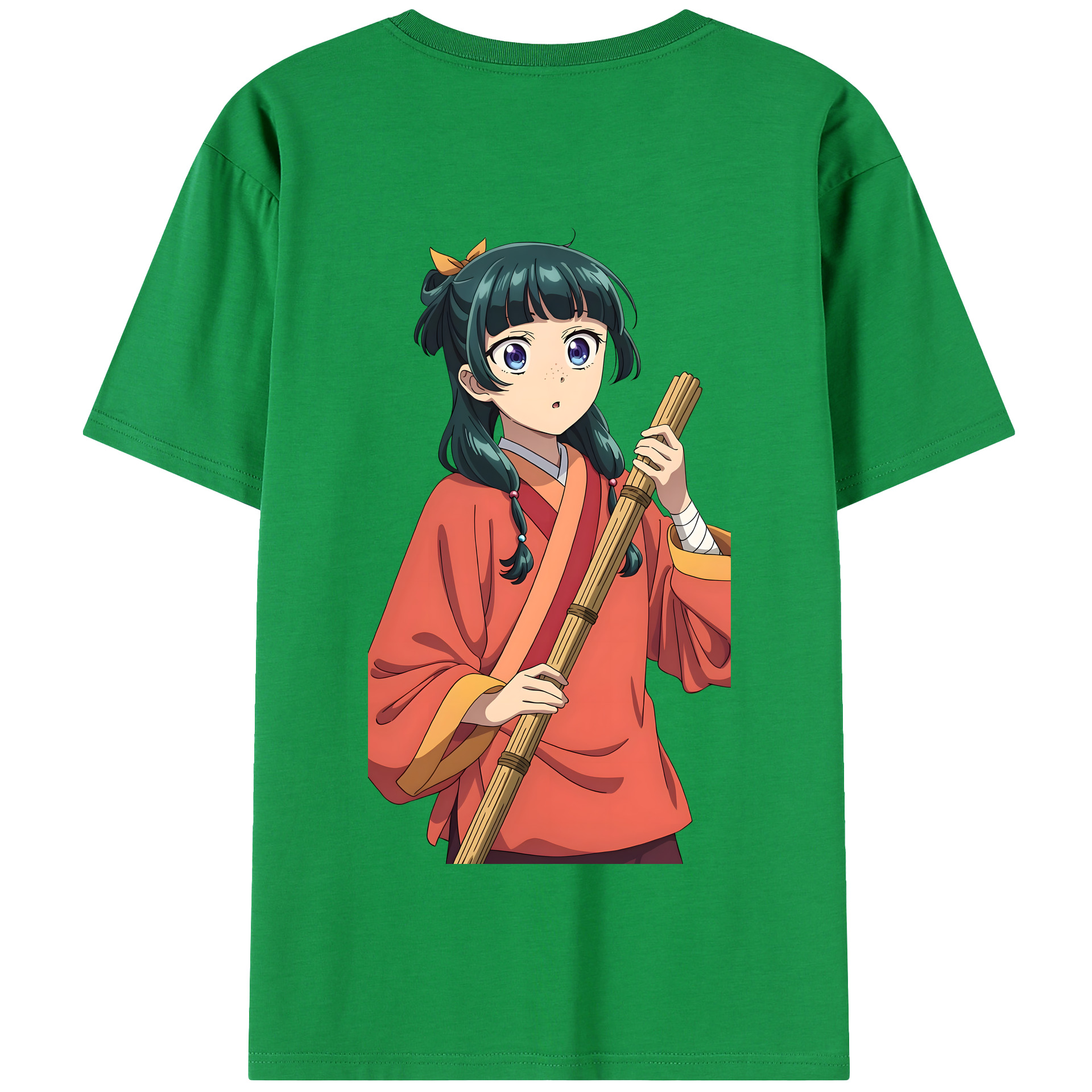 （画像用） 薬屋のひとりごと The Apothecary Diaries 綿100％半袖Tシャツ（背面プリント）