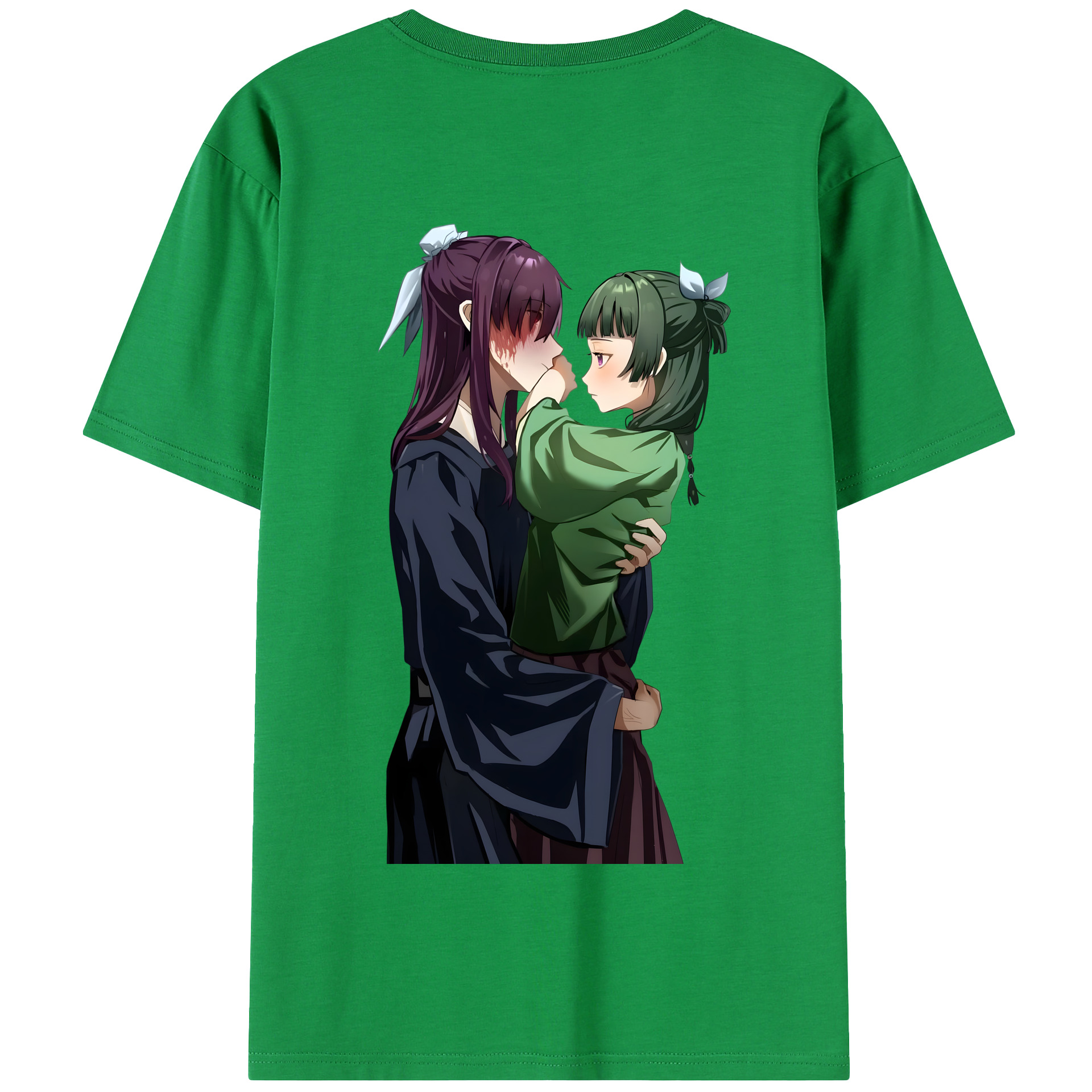 （画像用） 薬屋のひとりごと The Apothecary Diaries 綿100％半袖Tシャツ（背面プリント）