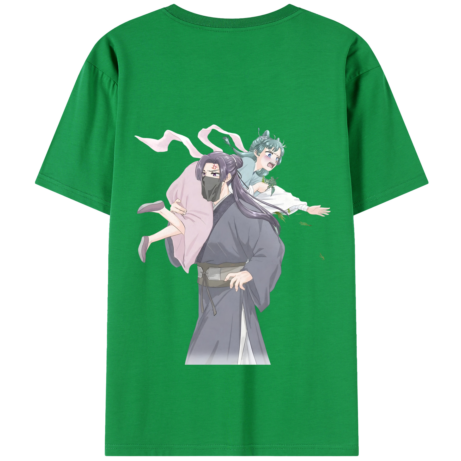 （画像用） 薬屋のひとりごと The Apothecary Diaries 綿100％半袖Tシャツ（背面プリント）