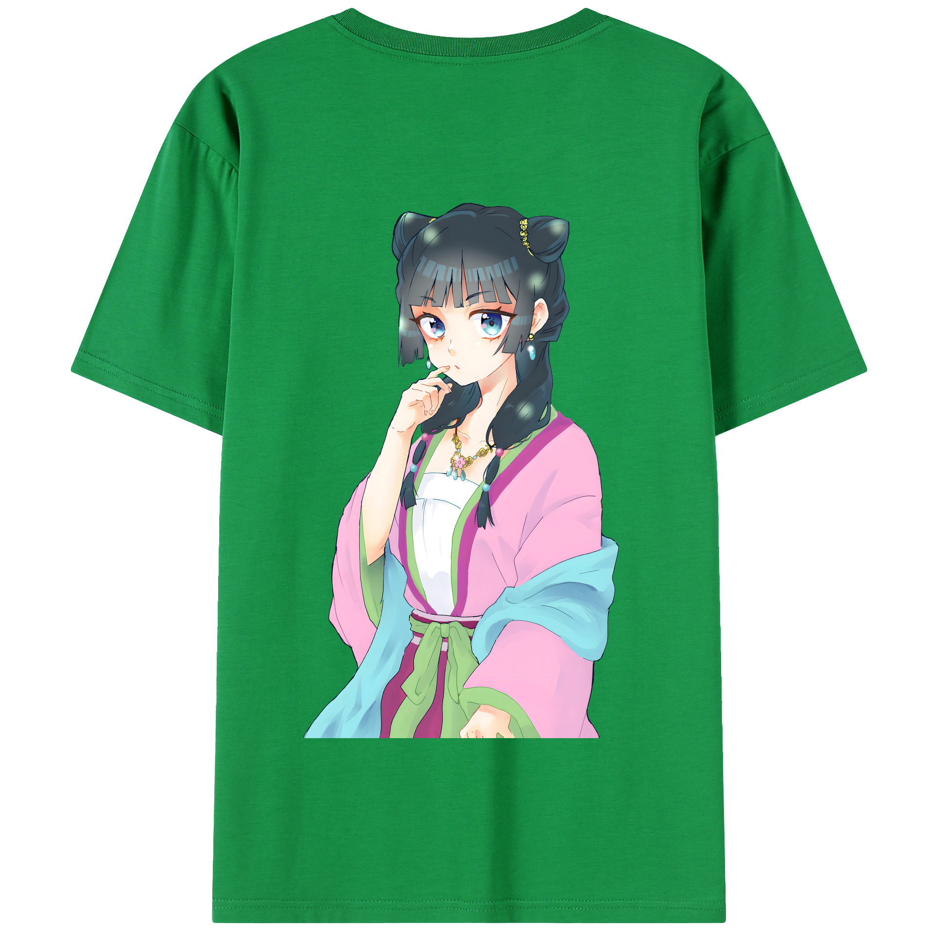 （画像用） 薬屋のひとりごと The Apothecary Diaries 綿100％半袖Tシャツ（背面プリント）
