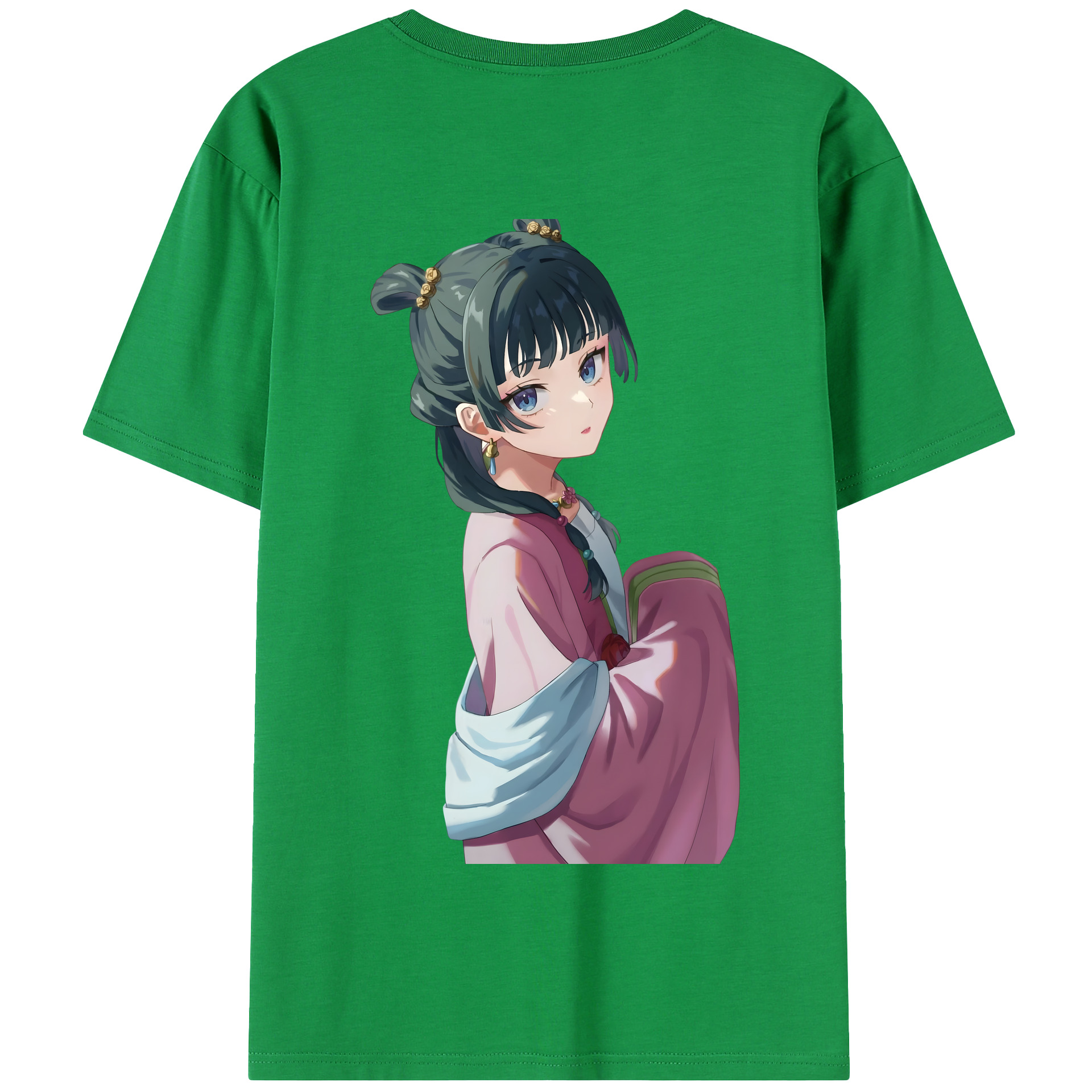 （画像用） 薬屋のひとりごと The Apothecary Diaries 綿100％半袖Tシャツ（背面プリント）