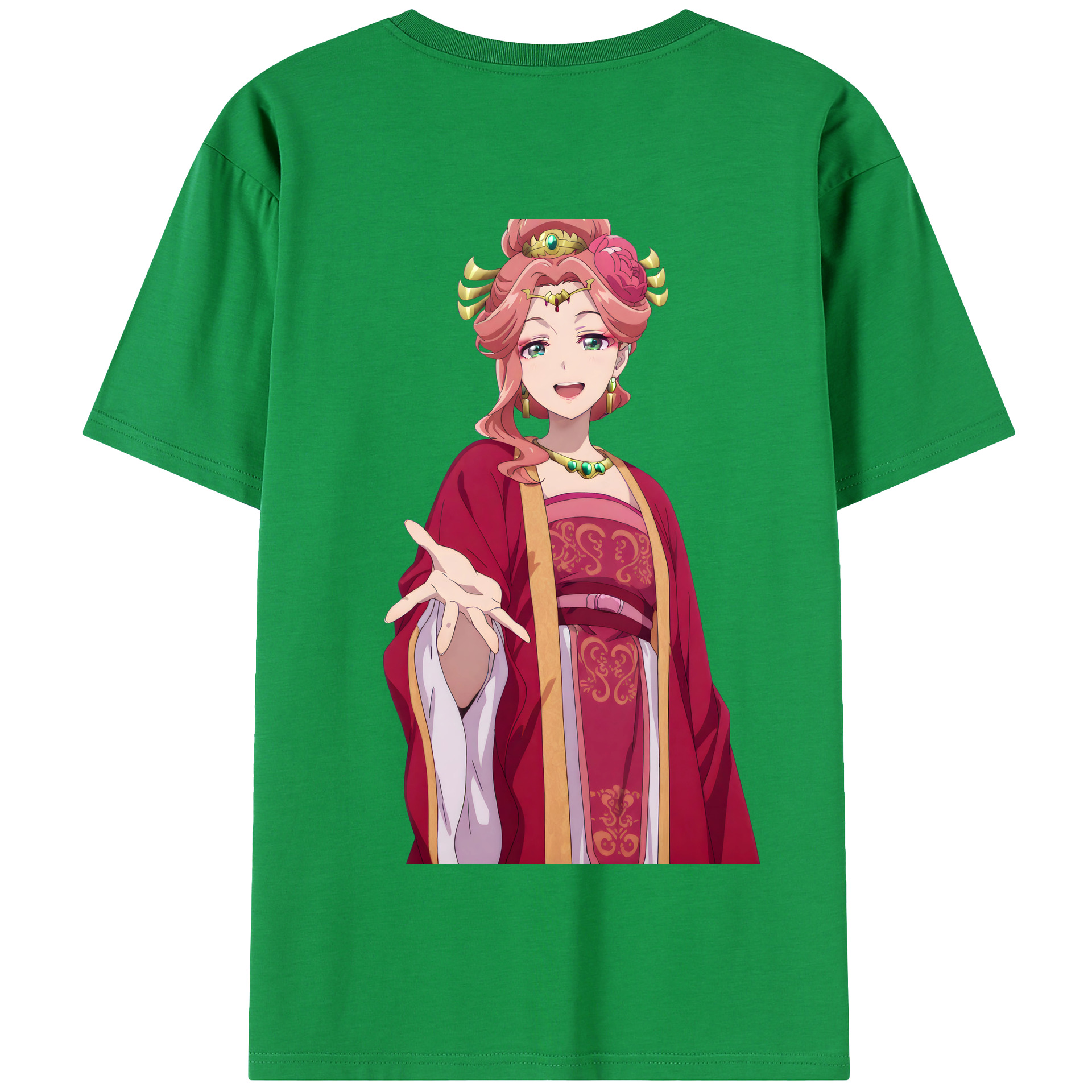 （画像用） 薬屋のひとりごと The Apothecary Diaries 綿100％半袖Tシャツ（背面プリント）