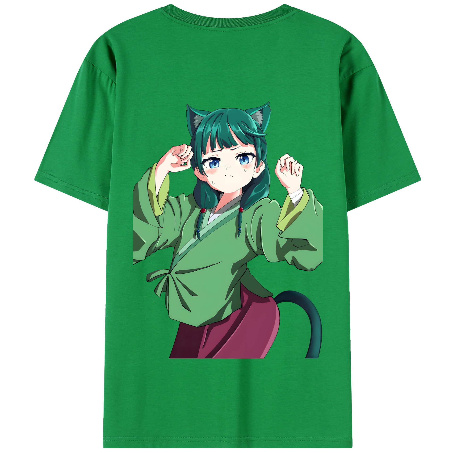（画像用） 薬屋のひとりごと The Apothecary Diaries 綿100％半袖Tシャツ（背面プリント）