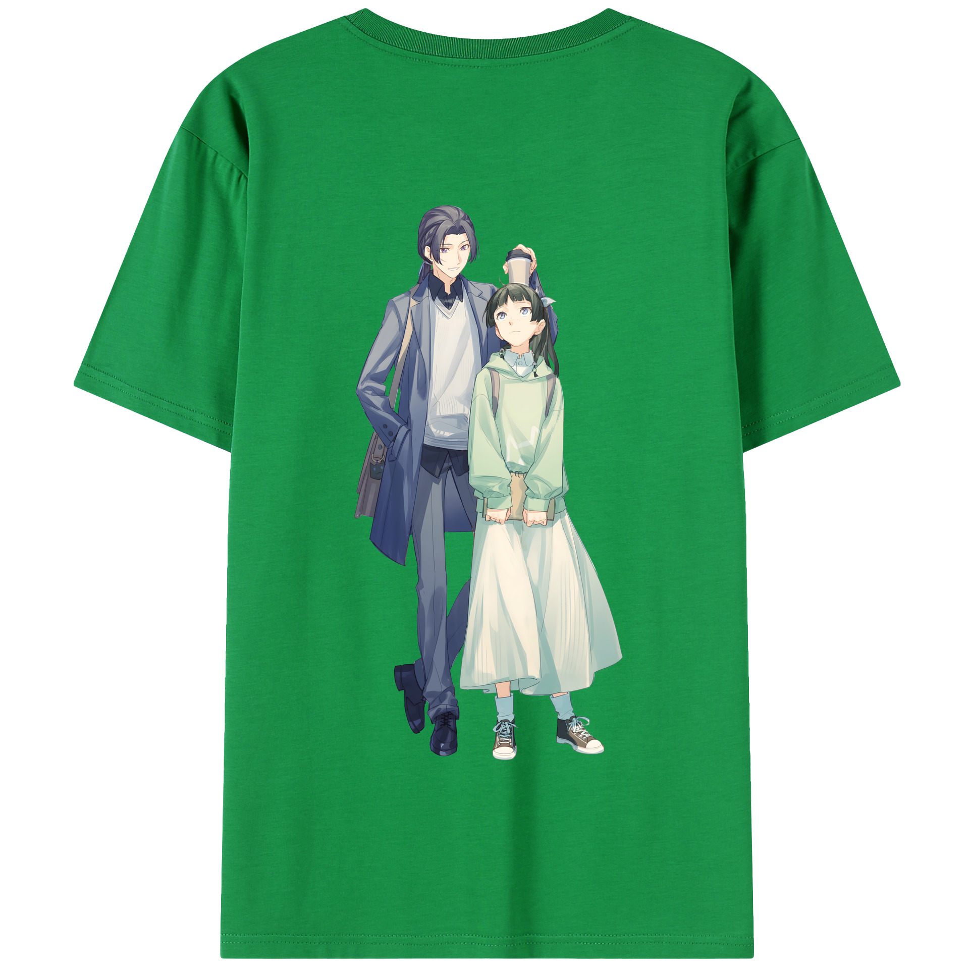 （画像用） 薬屋のひとりごと The Apothecary Diaries 綿100％半袖Tシャツ（背面プリント）