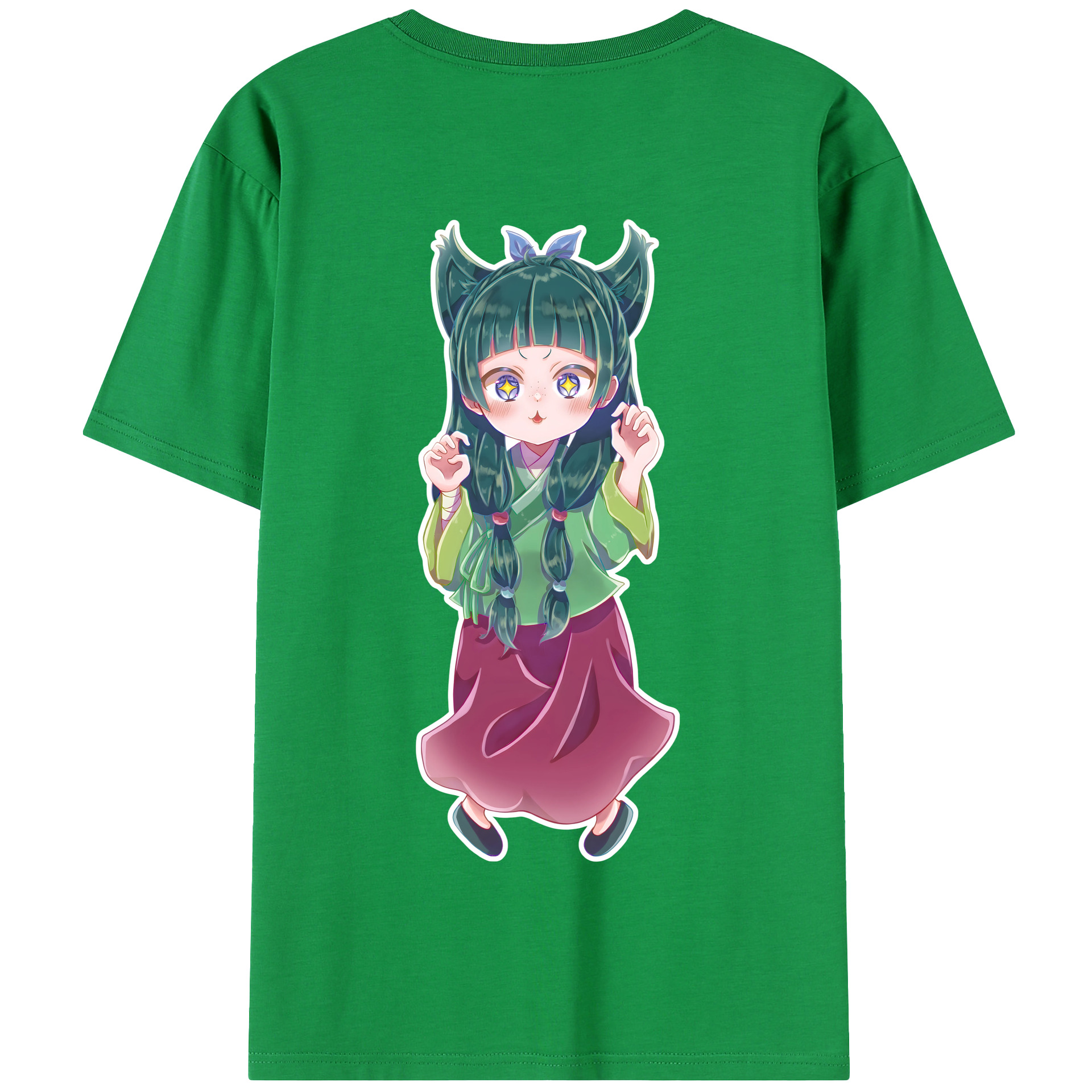 （画像用） 薬屋のひとりごと The Apothecary Diaries 綿100％半袖Tシャツ（背面プリント）