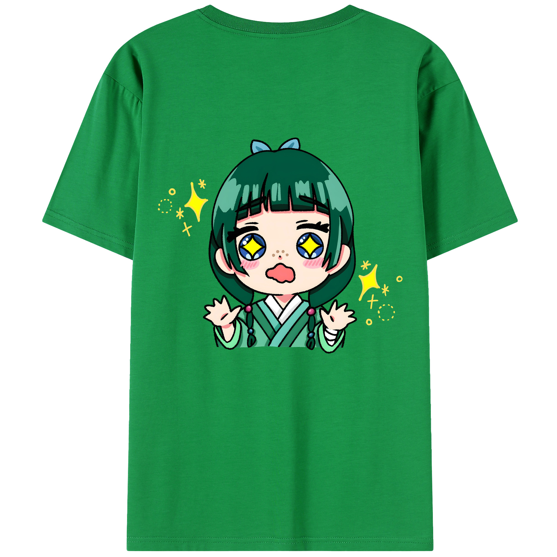 （画像用） 薬屋のひとりごと The Apothecary Diaries 綿100％半袖Tシャツ（背面プリント）