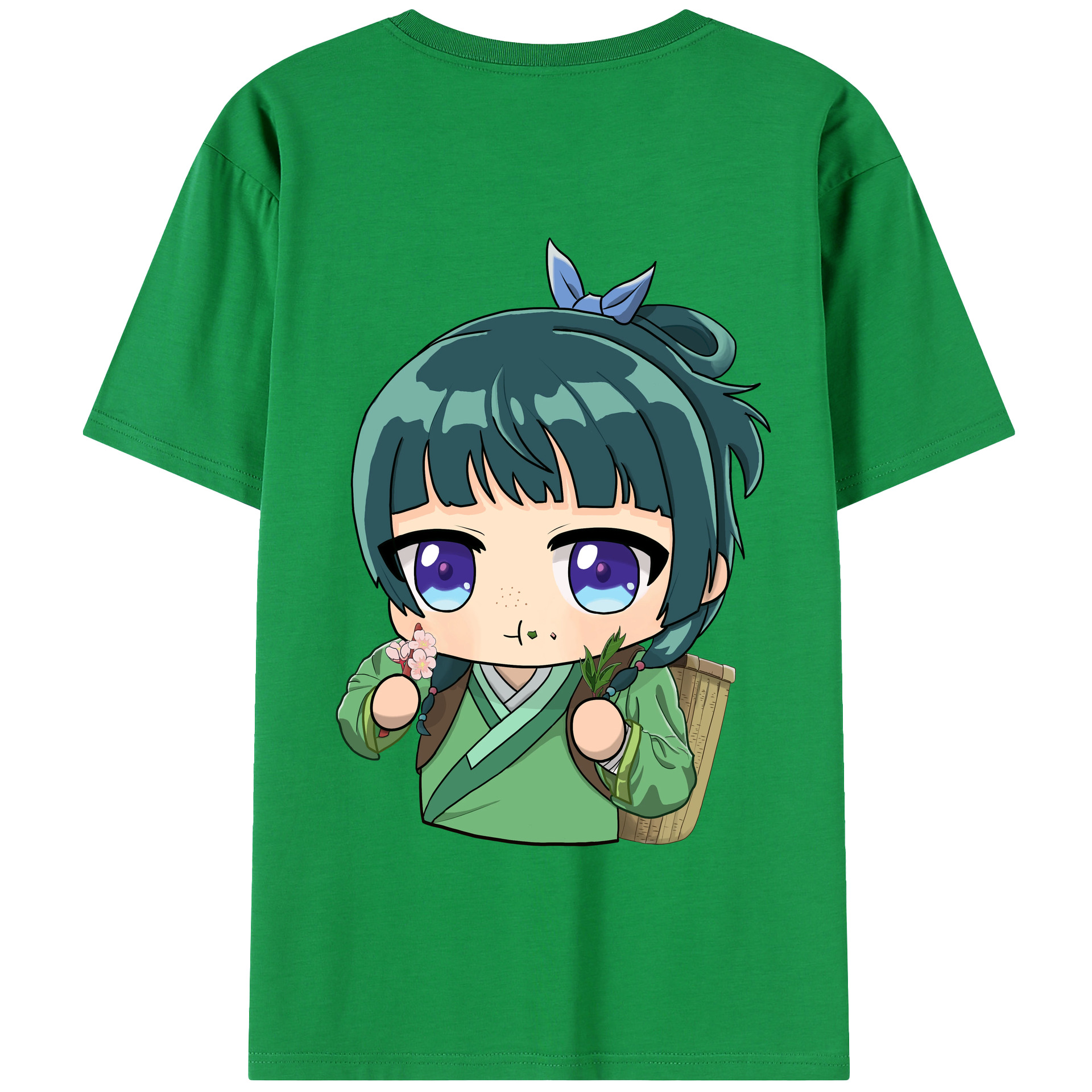 （画像用） 薬屋のひとりごと The Apothecary Diaries 綿100％半袖Tシャツ（背面プリント）