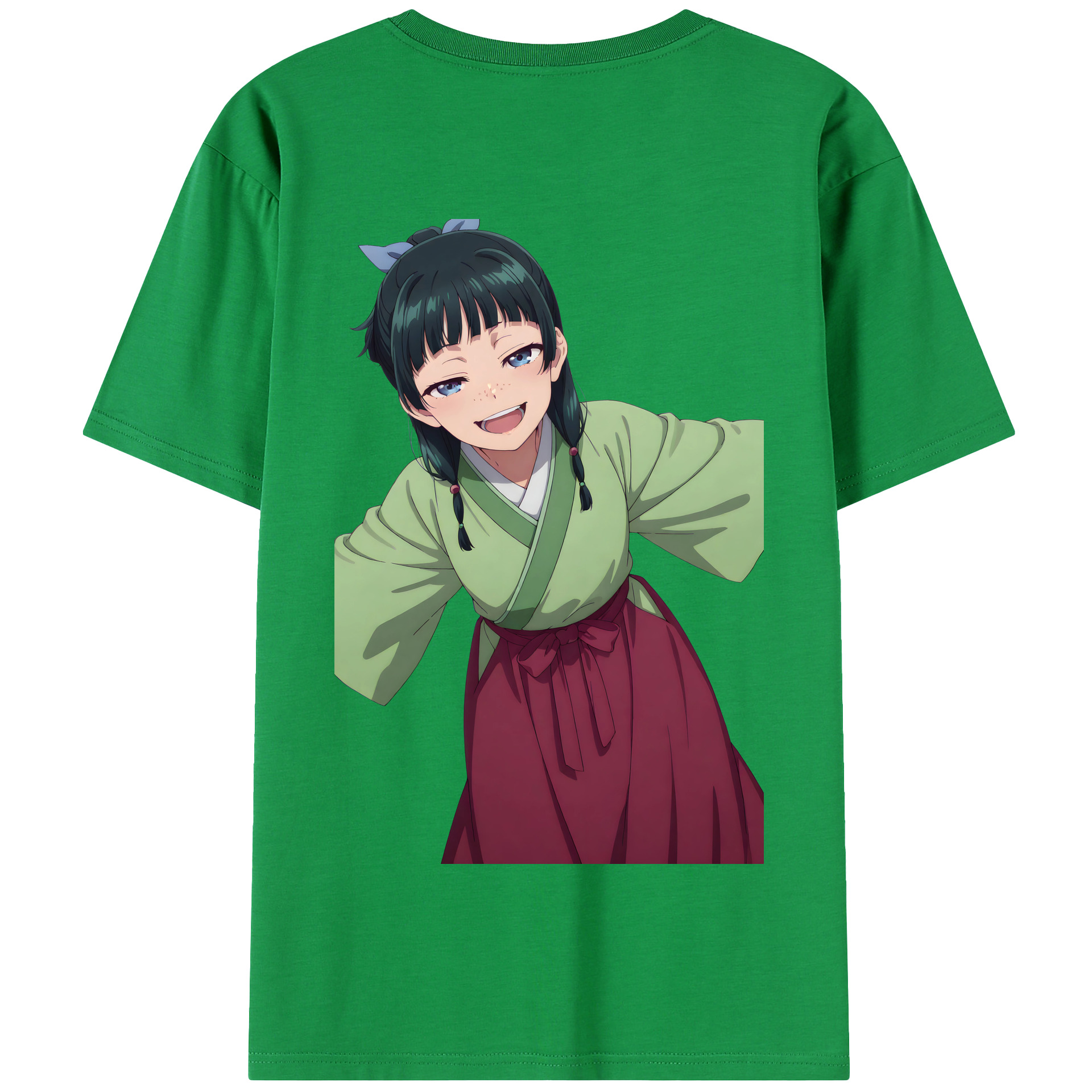 （画像用） 薬屋のひとりごと The Apothecary Diaries 綿100％半袖Tシャツ（背面プリント）