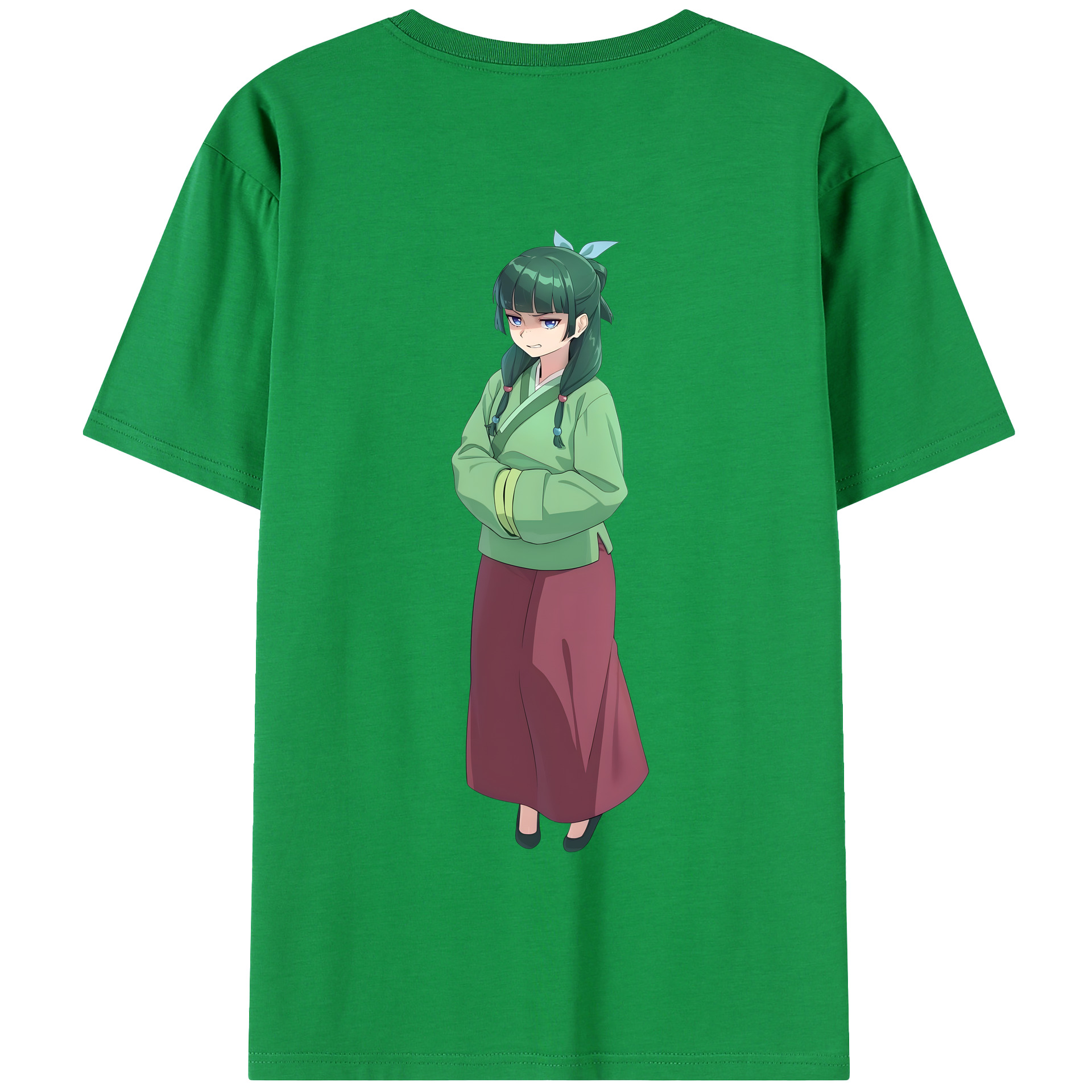 （画像用） 薬屋のひとりごと The Apothecary Diaries 綿100％半袖Tシャツ（背面プリント）