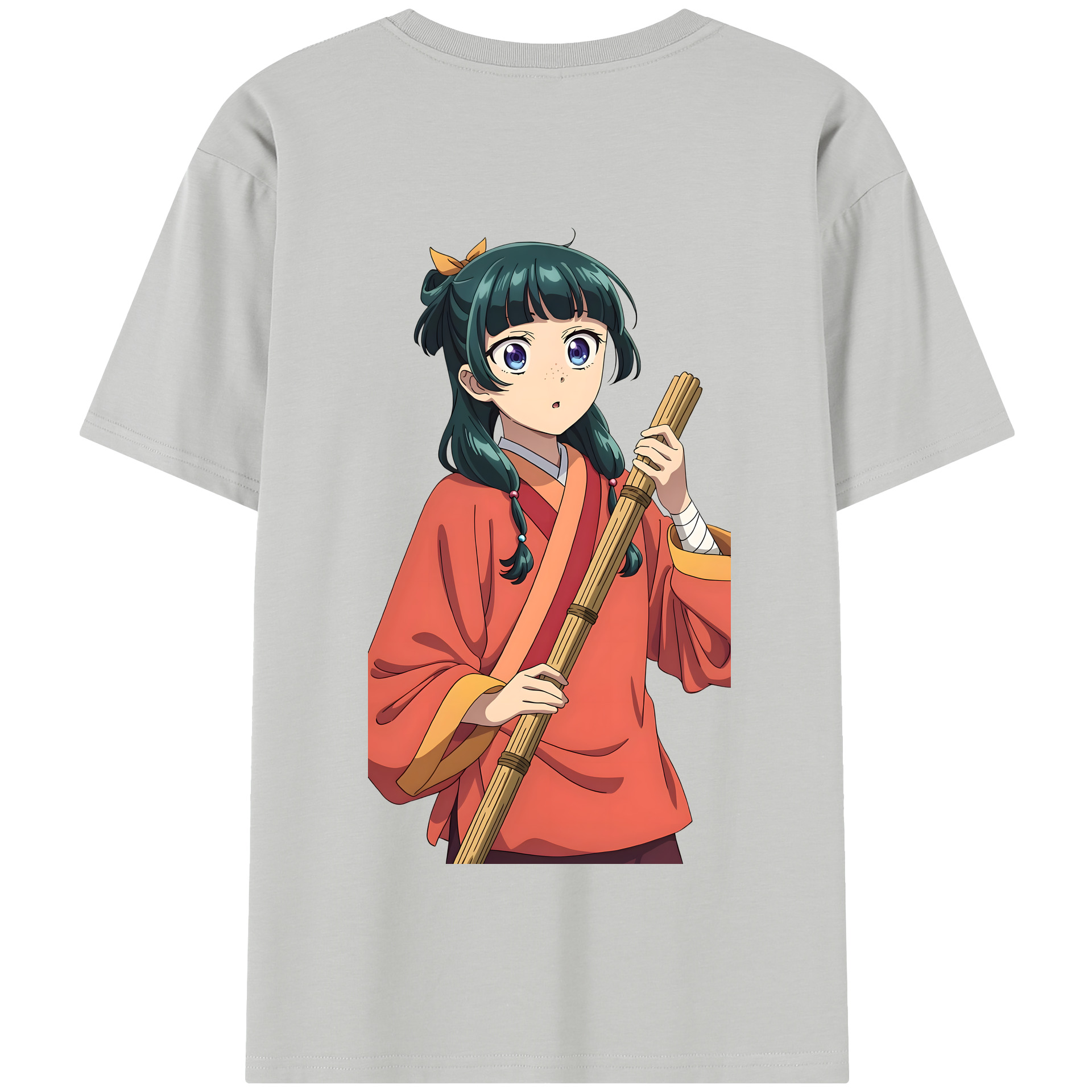 （画像用） 薬屋のひとりごと The Apothecary Diaries 綿100％半袖Tシャツ（背面プリント）