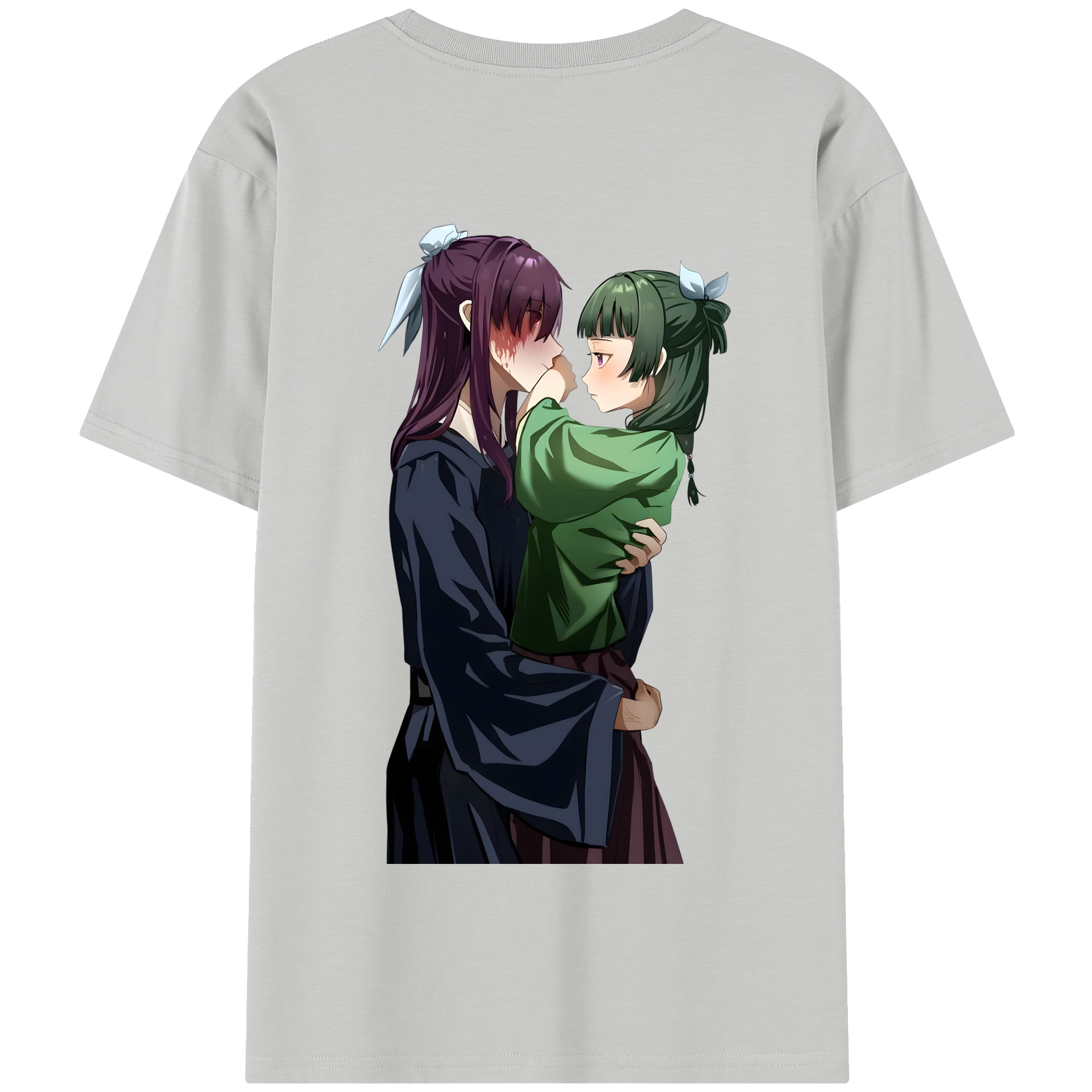 （画像用） 薬屋のひとりごと The Apothecary Diaries 綿100％半袖Tシャツ（背面プリント）