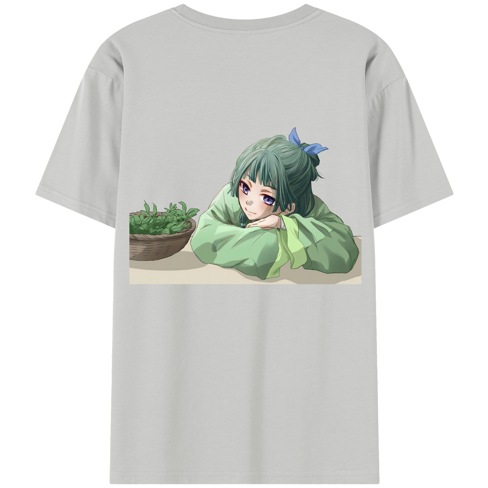（画像用） 薬屋のひとりごと The Apothecary Diaries 綿100％半袖Tシャツ（背面プリント）