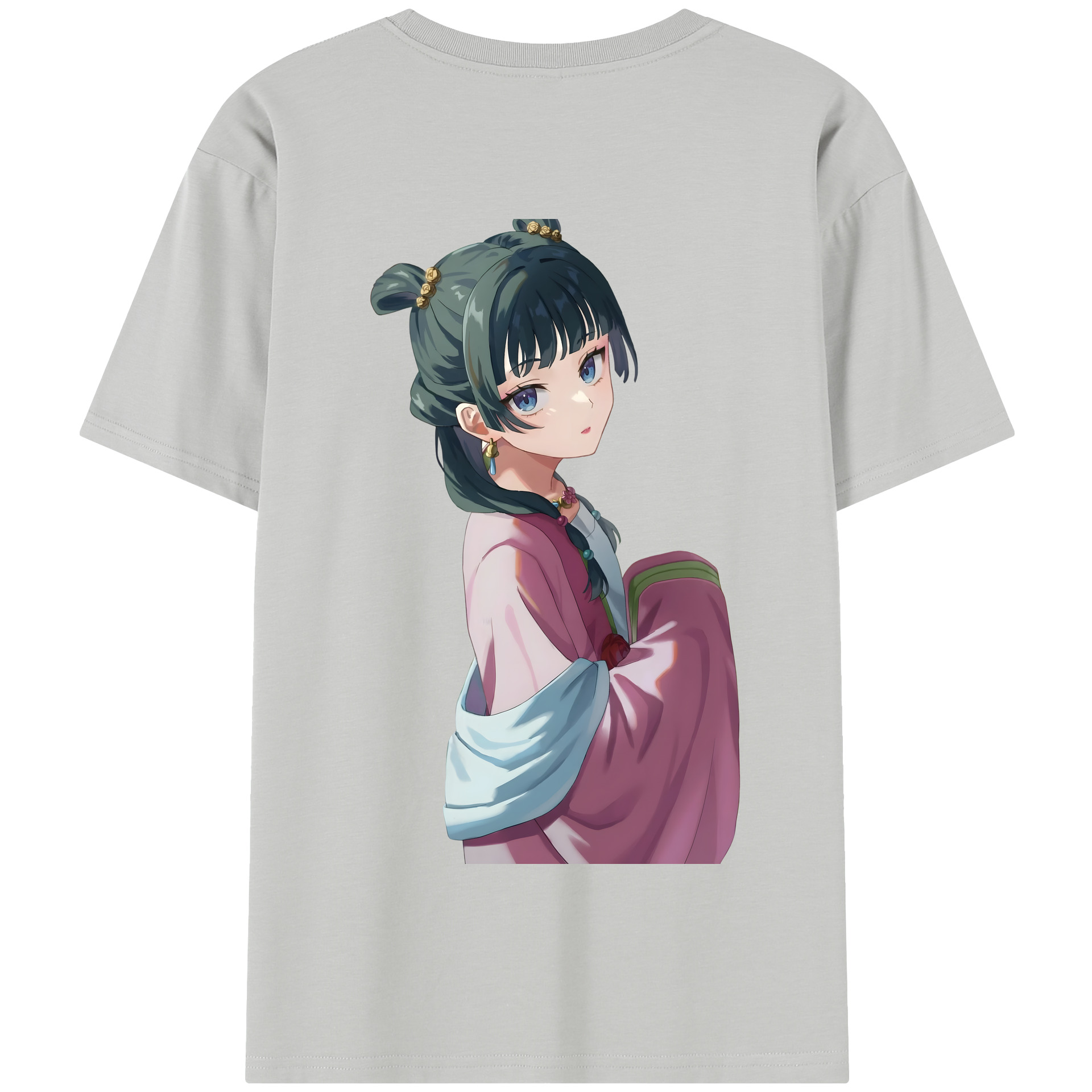 （画像用） 薬屋のひとりごと The Apothecary Diaries 綿100％半袖Tシャツ（背面プリント）