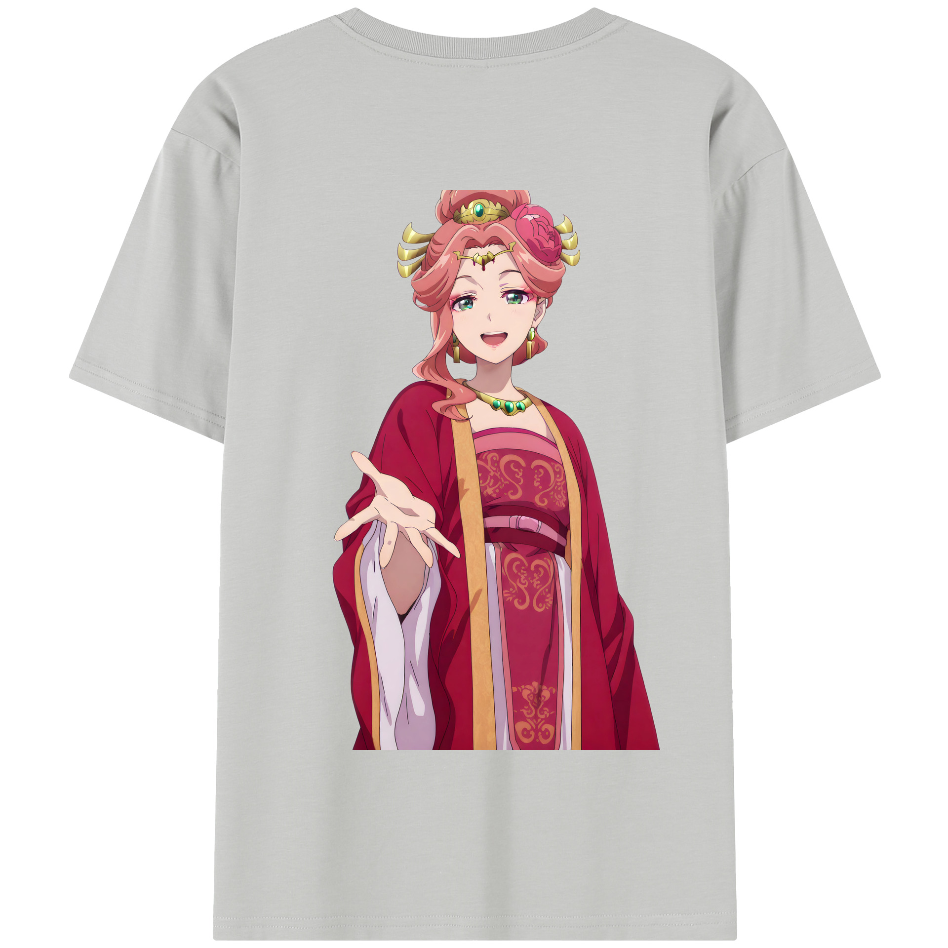 （画像用） 薬屋のひとりごと The Apothecary Diaries 綿100％半袖Tシャツ（背面プリント）