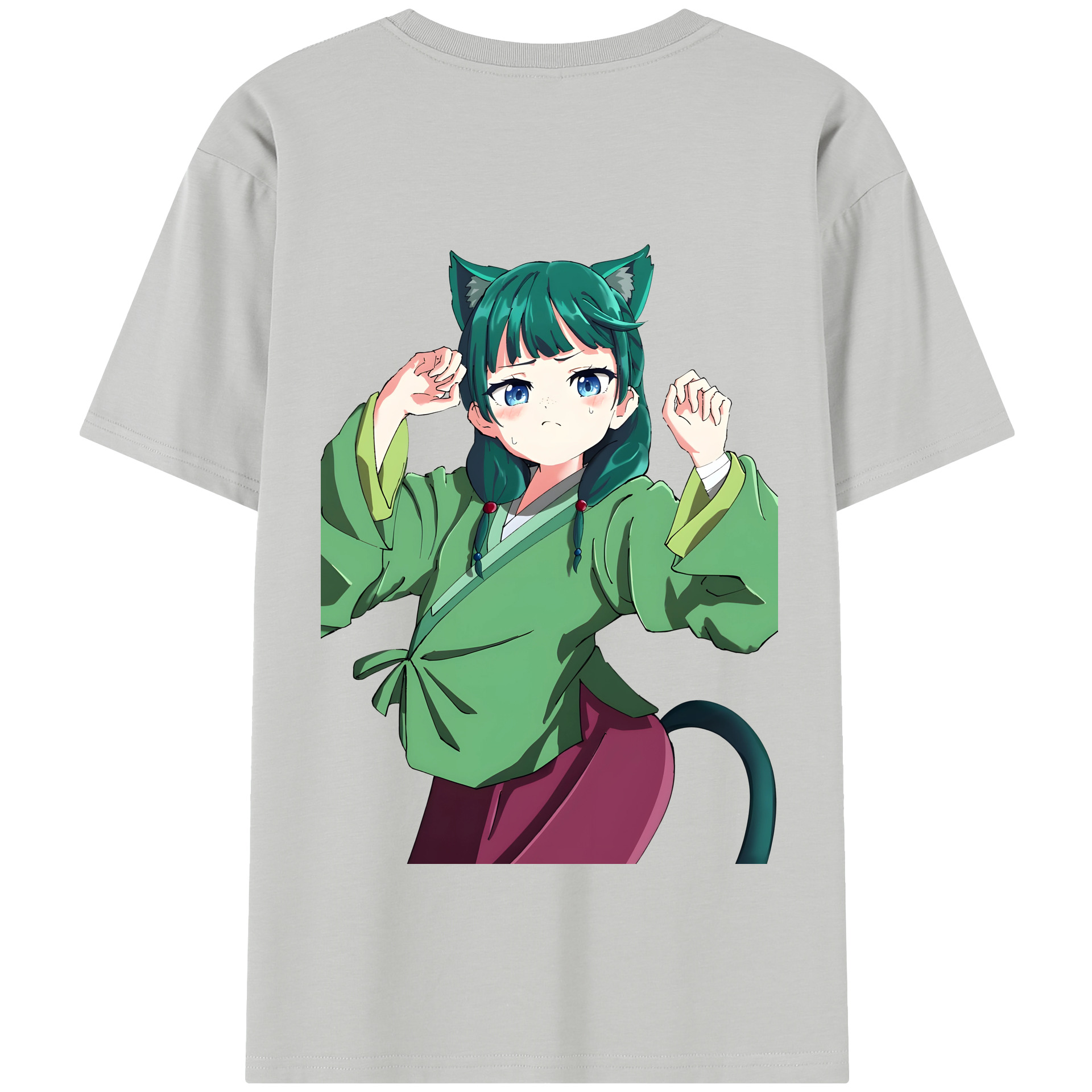 （画像用） 薬屋のひとりごと The Apothecary Diaries 綿100％半袖Tシャツ（背面プリント）