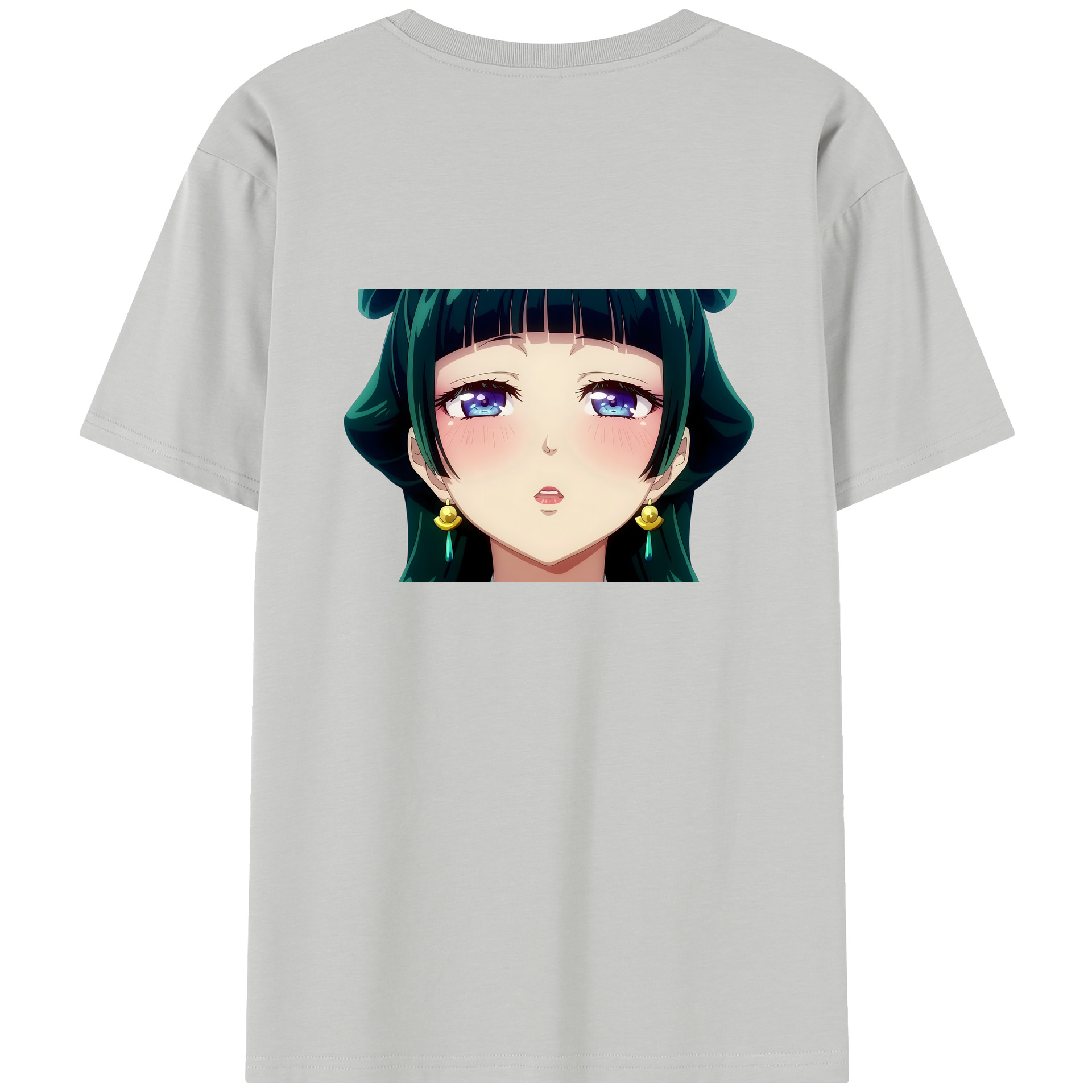 （画像用） 薬屋のひとりごと The Apothecary Diaries 綿100％半袖Tシャツ（背面プリント）