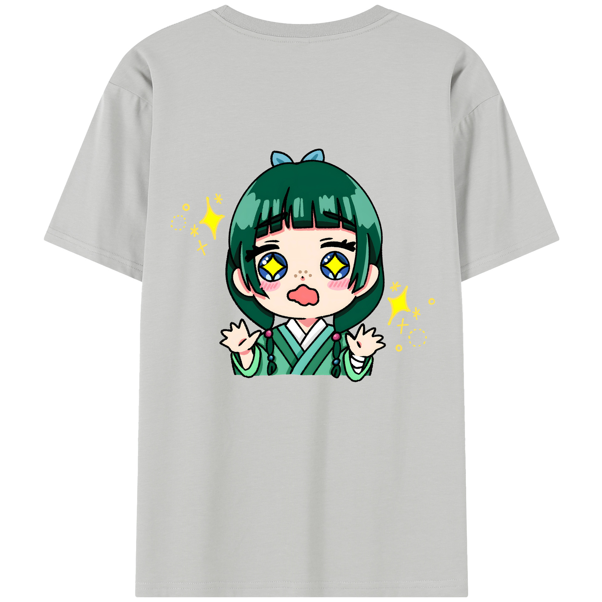 （画像用） 薬屋のひとりごと The Apothecary Diaries 綿100％半袖Tシャツ（背面プリント）