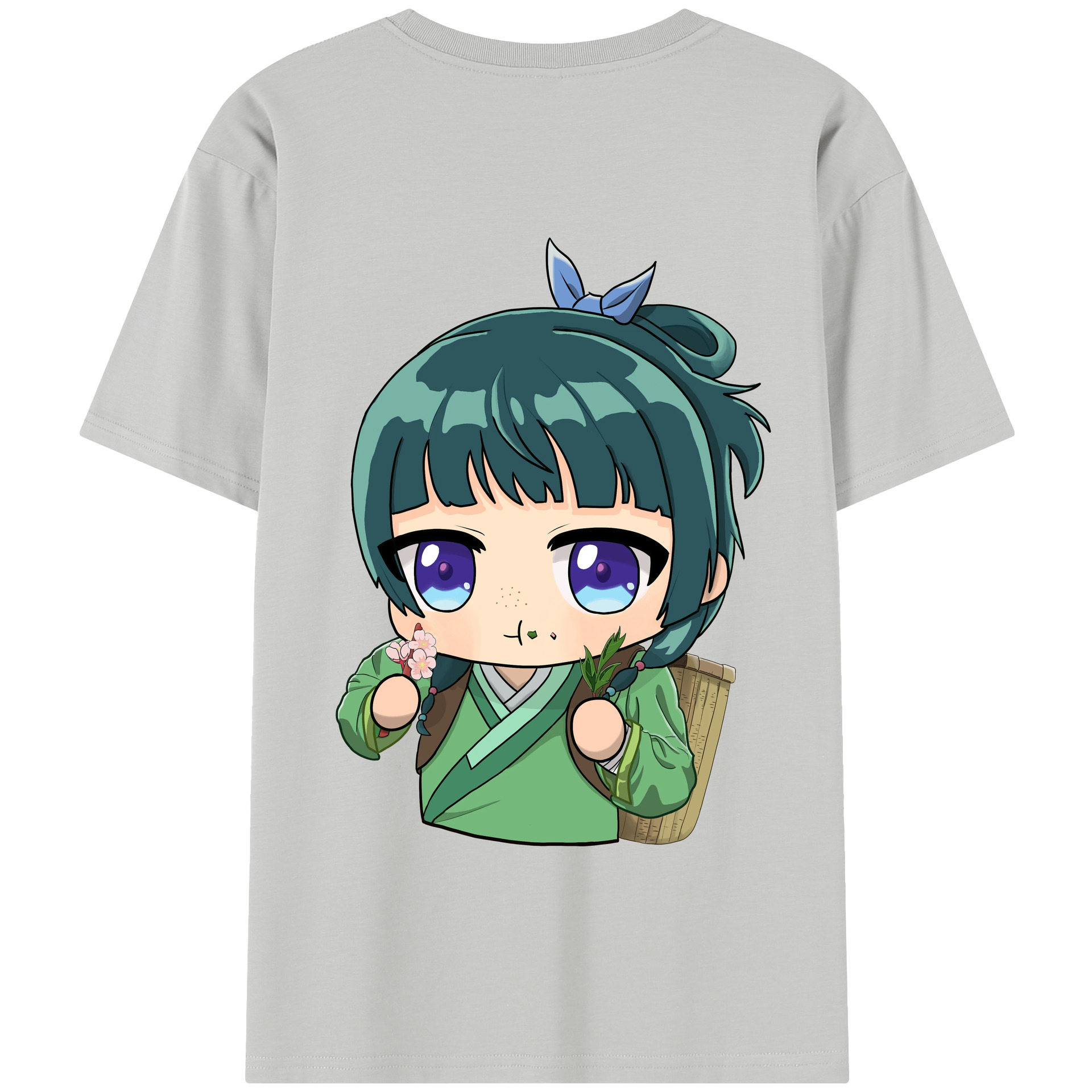 （画像用） 薬屋のひとりごと The Apothecary Diaries 綿100％半袖Tシャツ（背面プリント）